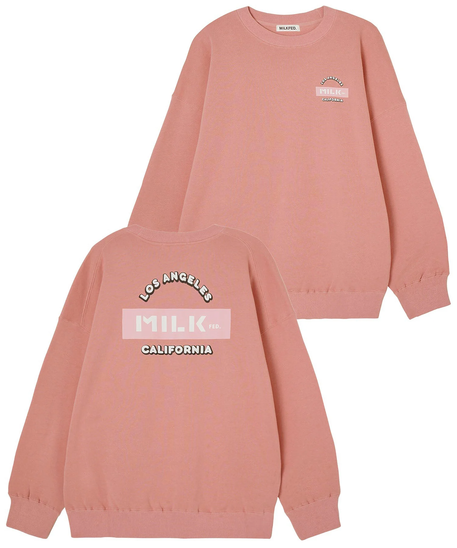 BIG BAR LOGO BIG SWEAT TOP MILKFED. - Image 27