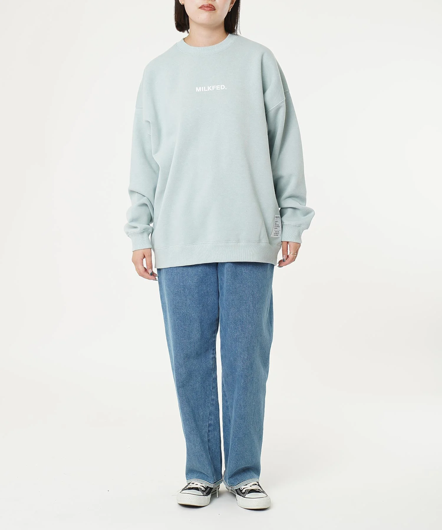 BASIC STENCIL BIG SWEAT TOP MILKFED. - Image 20
