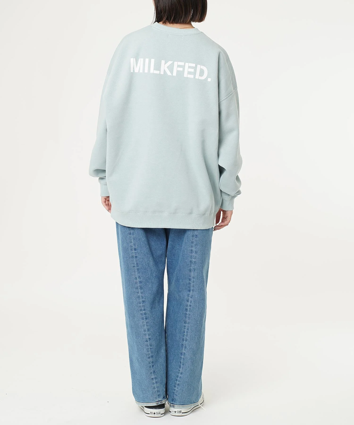 BASIC STENCIL BIG SWEAT TOP MILKFED. - Image 21