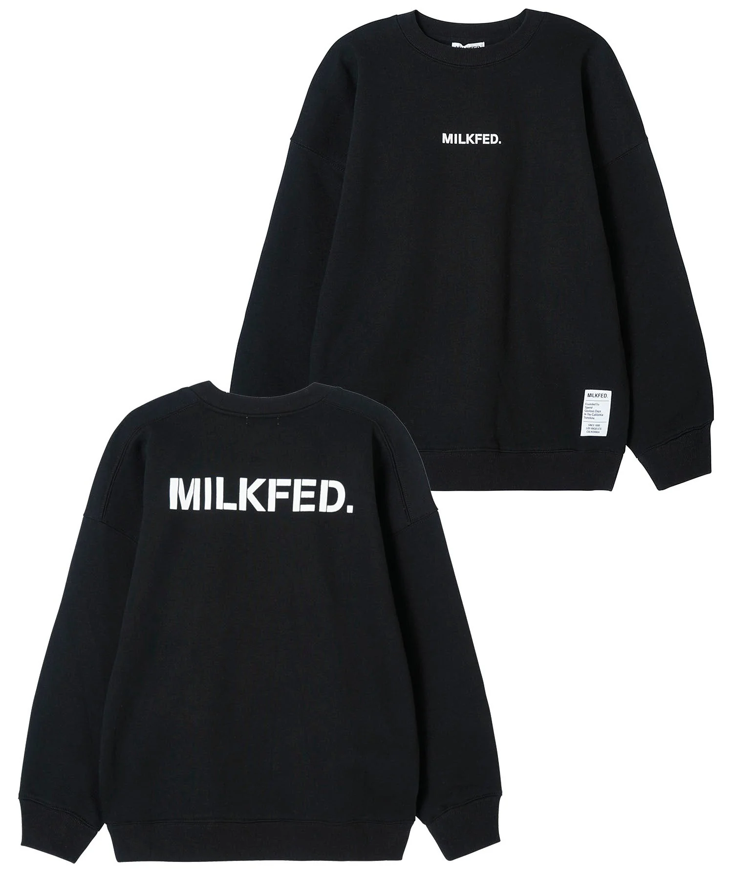 BASIC STENCIL BIG SWEAT TOP MILKFED. - Image 28