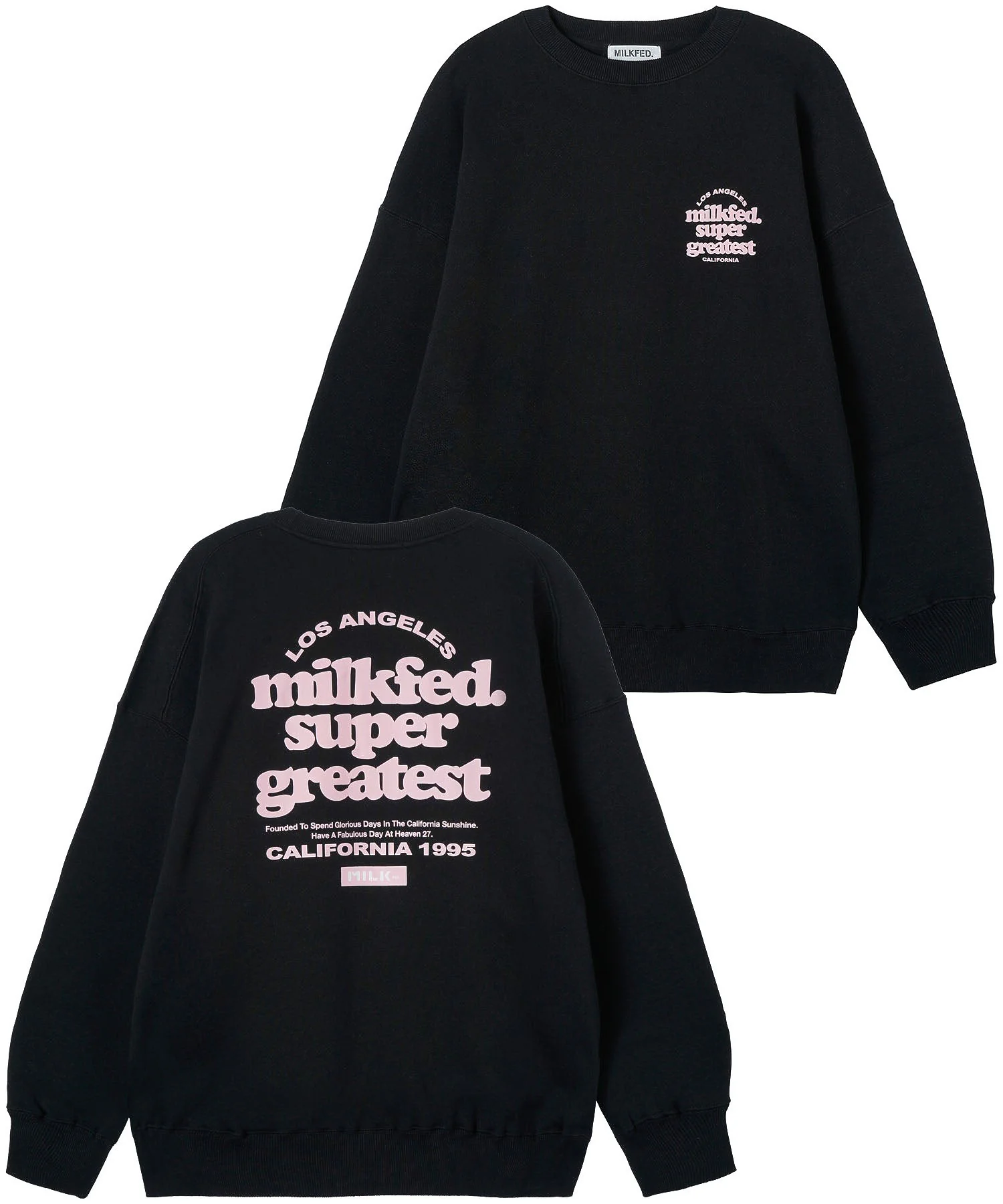 COOPER MESSAGE BIG SWEAT TOP MILKFED. - Image 22