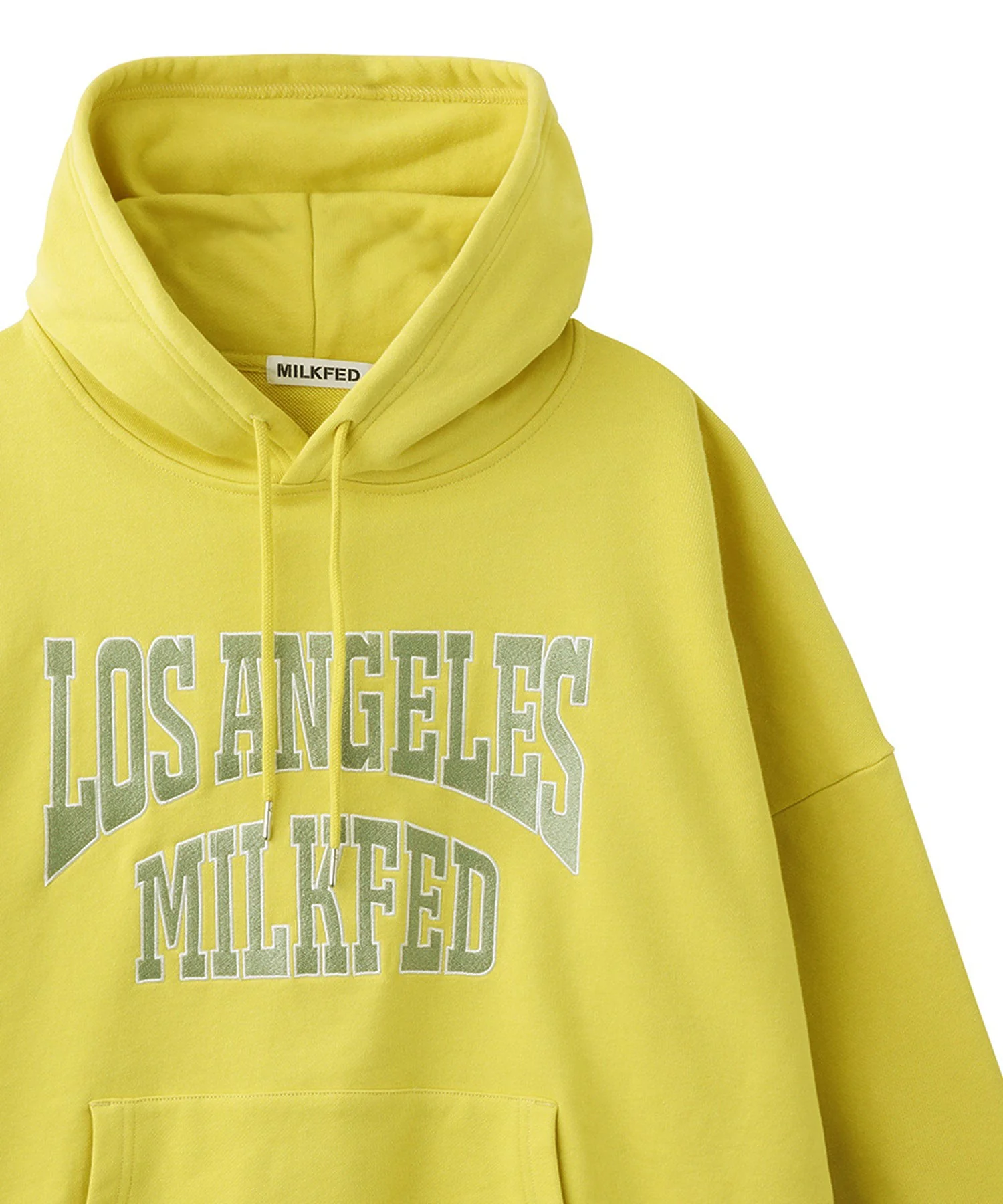 EMBROIDERYED COLLEGE LOGO SWEAT HOODIE MILKFED. - Image 3