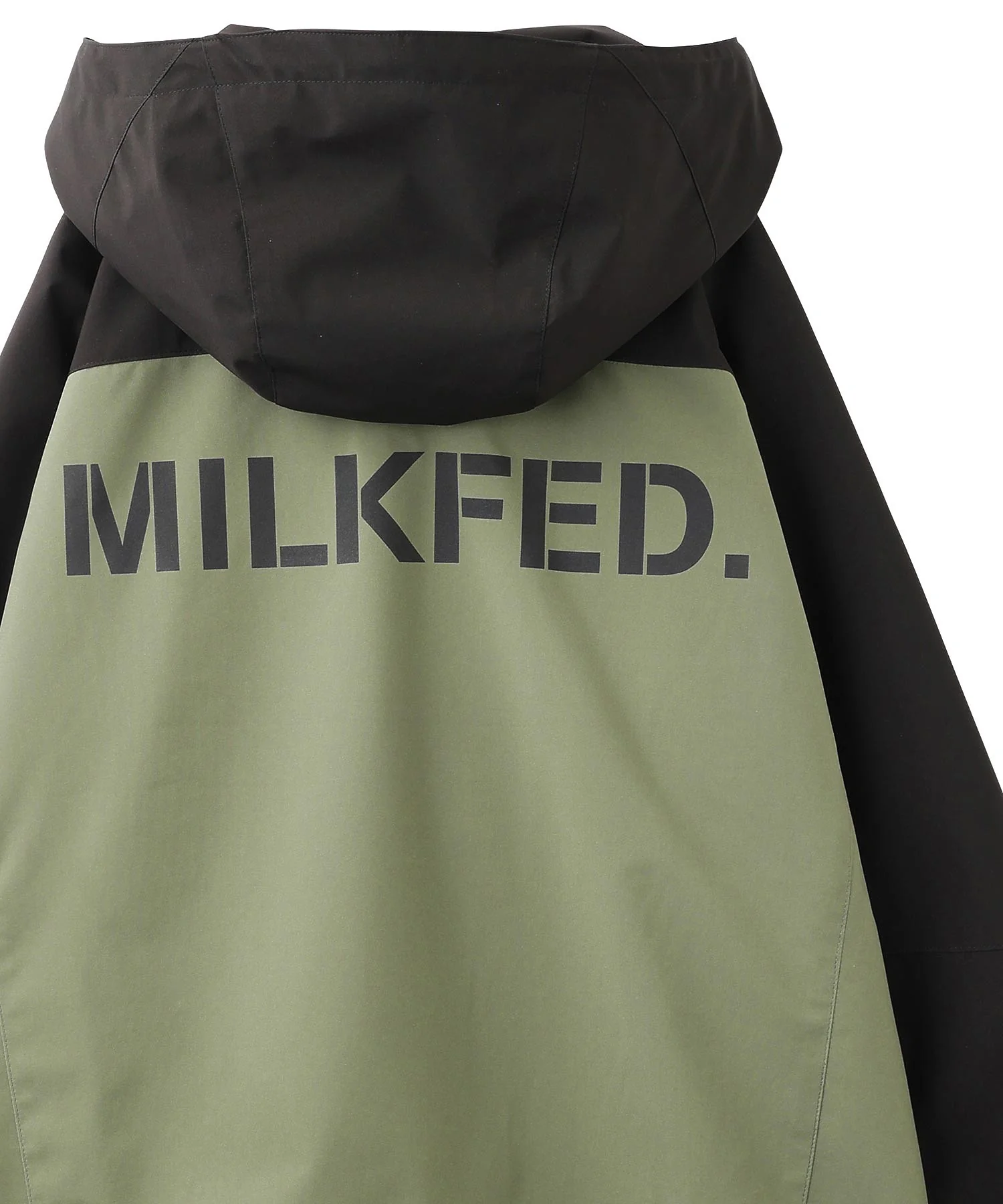 BACK LOGO BICOLOR MOUNTAIN PARKA MILKFED. - Image 22