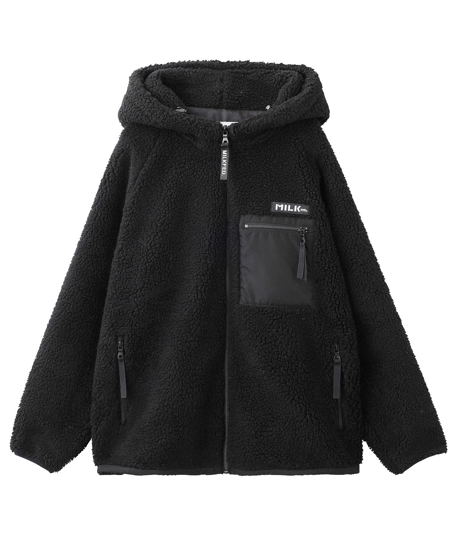 BOA ZIP UP  HOODED JACKET MILKFED. - Image 12