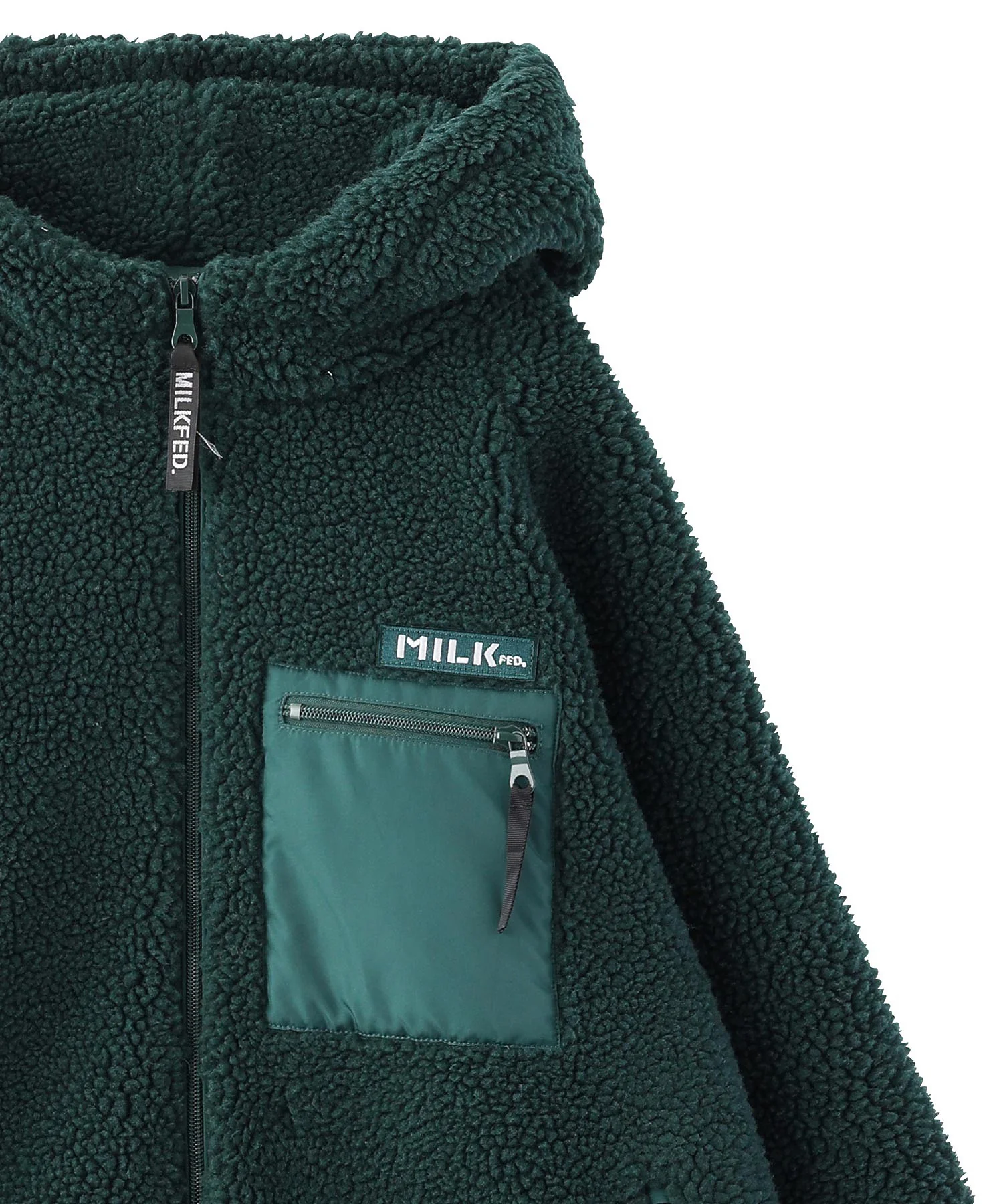 BOA ZIP UP  HOODED JACKET MILKFED. - Image 28