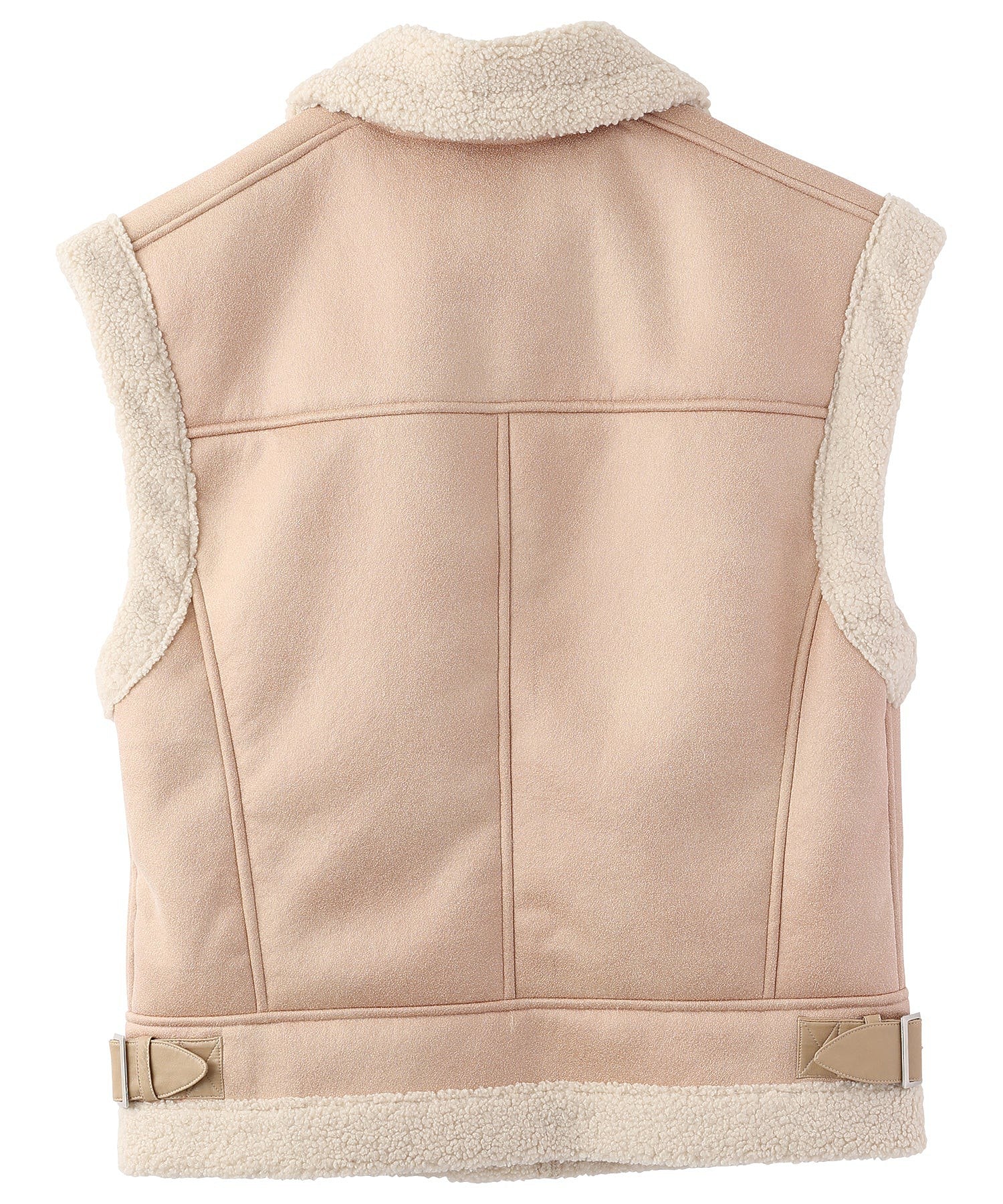 FAUX MOUTON VEST MILKFED. - Image 13