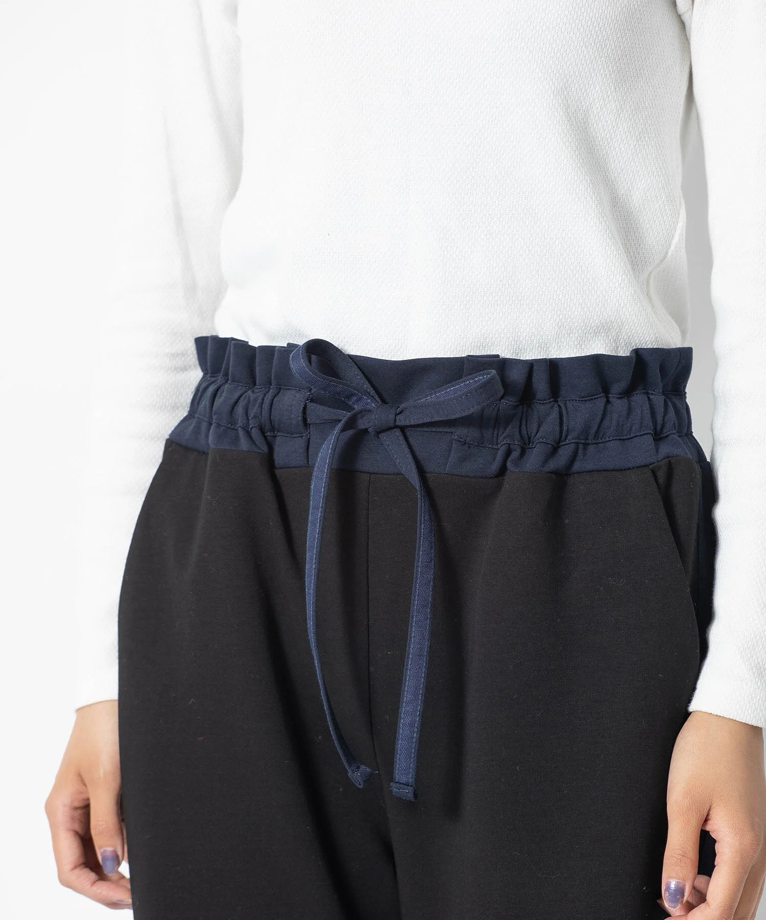 BICOLOR EASY PANTS MILKFED. - Image 8
