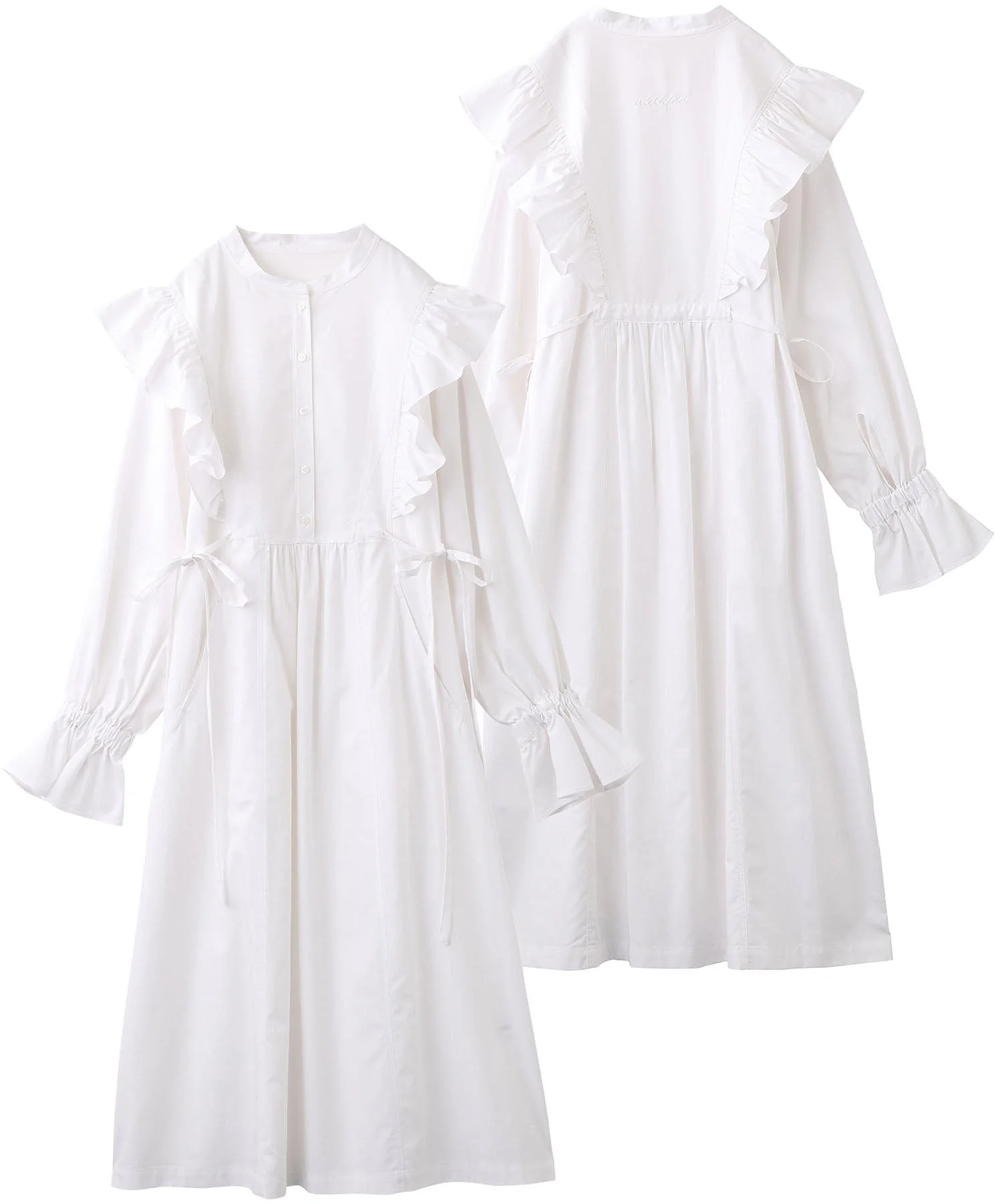 RUFFLE DRESS MILKFED. - Image 24