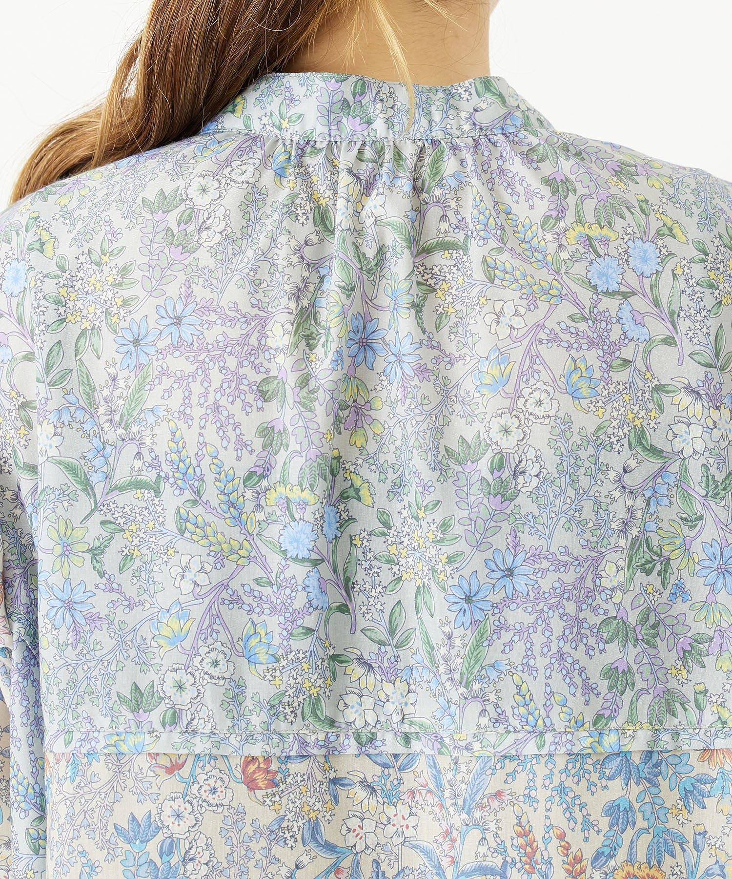 FLORAL PATTERN PANELED DRESS MILKFED. - Image 19