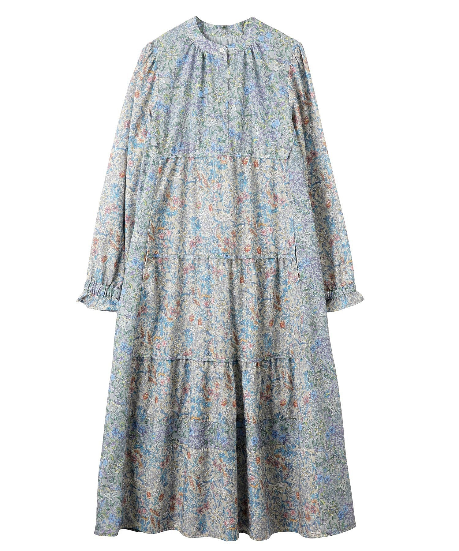 FLORAL PATTERN PANELED DRESS MILKFED. - Image 21