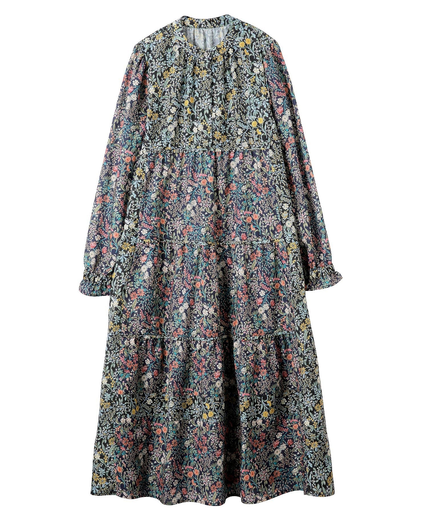 FLORAL PATTERN PANELED DRESS MILKFED. - Image 23
