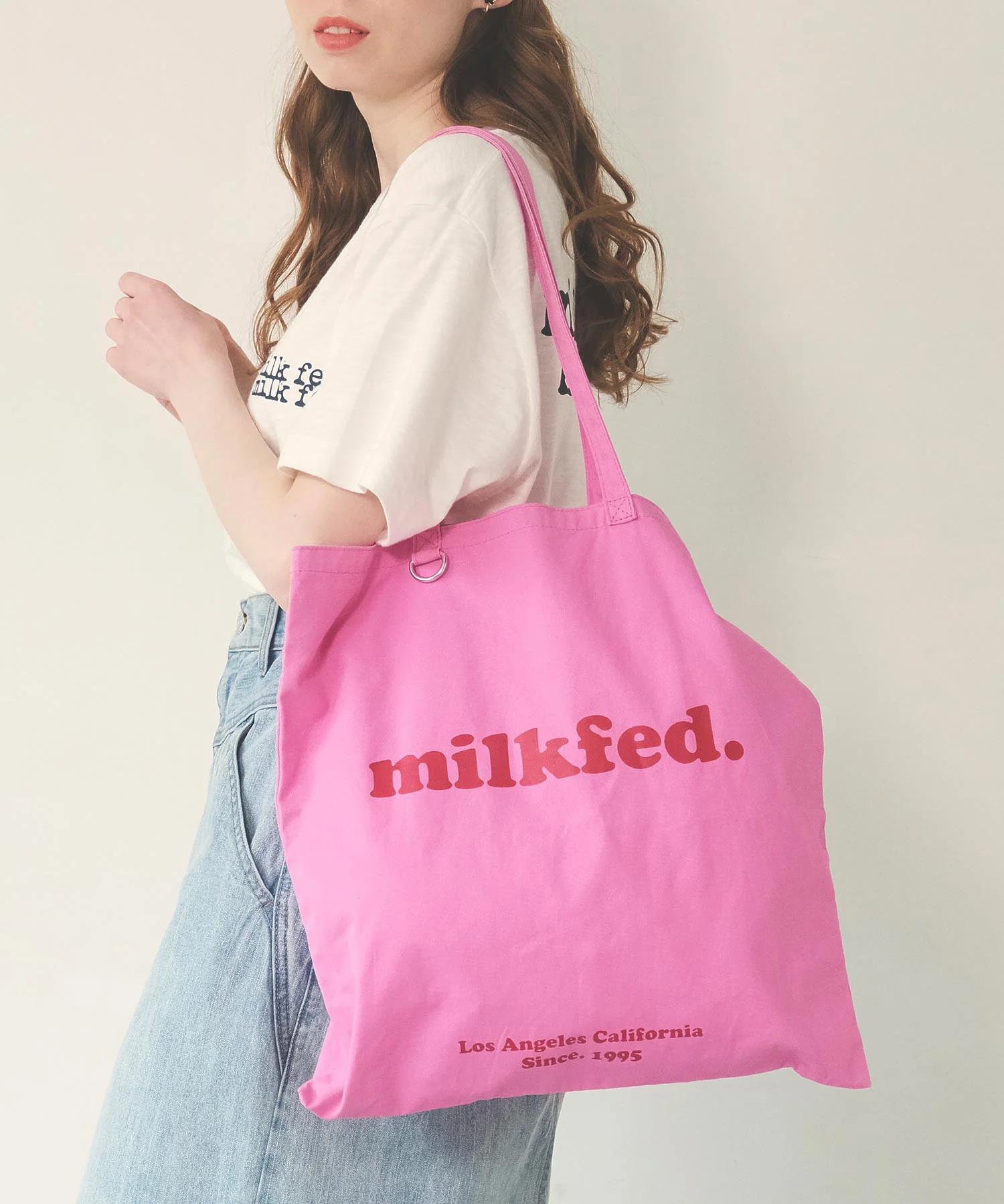 FLAT LIGHTTOTE COOPER OUI LOGO MILKFED.