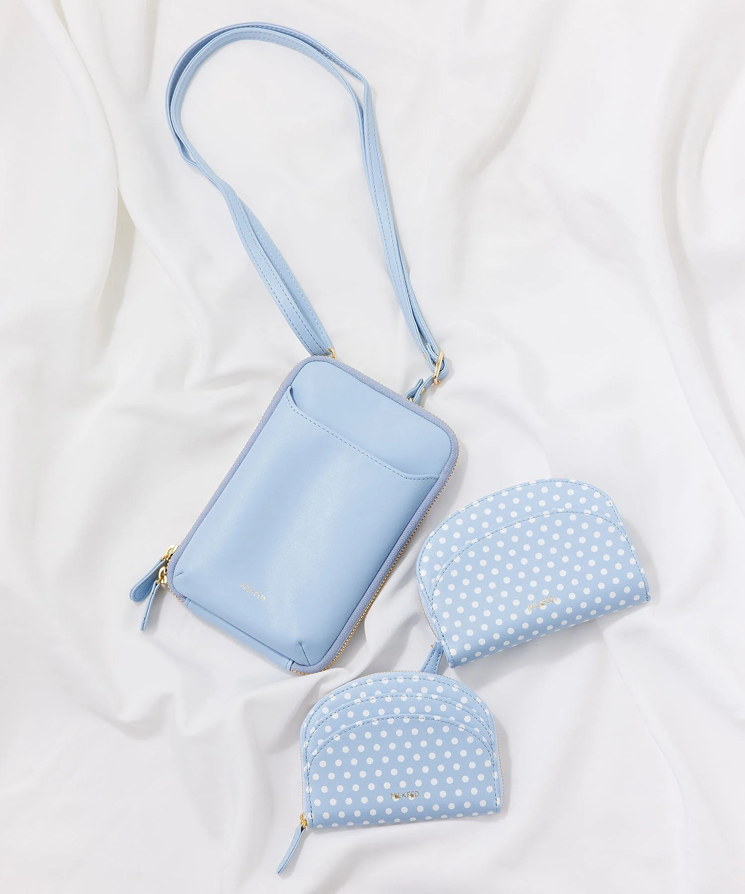 DOT PATTERN MINI WALLET MILKFED. - Image 13