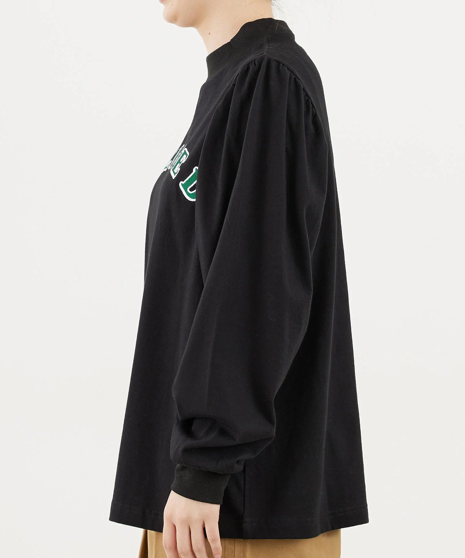PUFF SLEEVE MOCK NECK TOP MILKFED. - Image 5