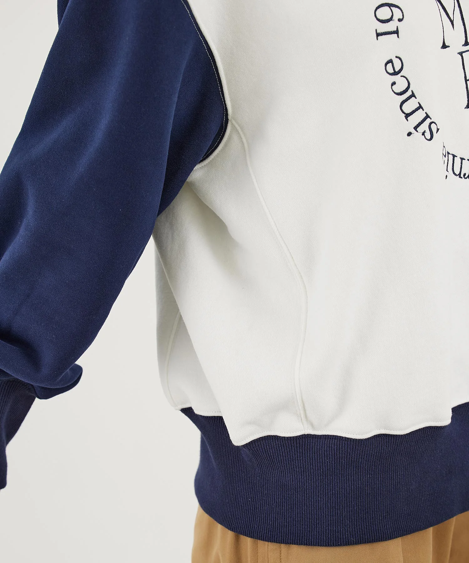 BICOLOR HIGHNECK SWEAT TOP MILKFED. - Image 10