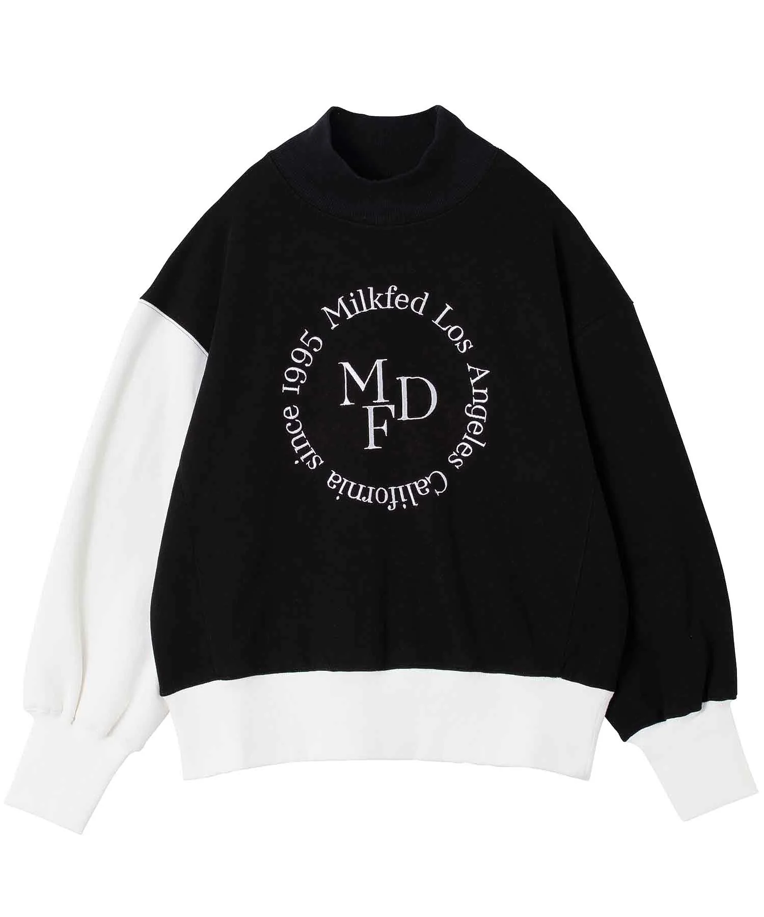 BICOLOR HIGHNECK SWEAT TOP MILKFED. - Image 2