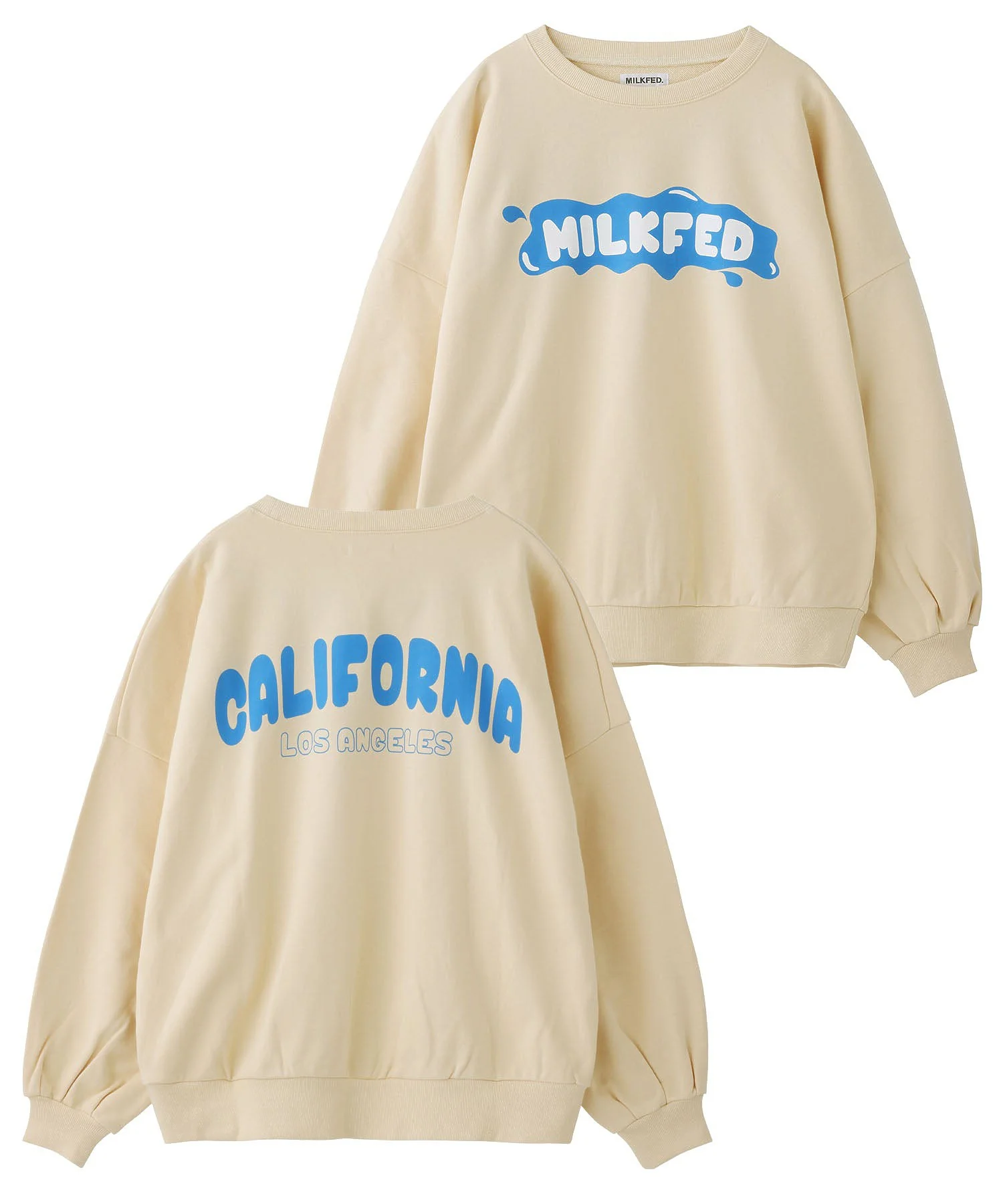 SPLASH LOGO SWEAT TOP MILKFED. - Image 17
