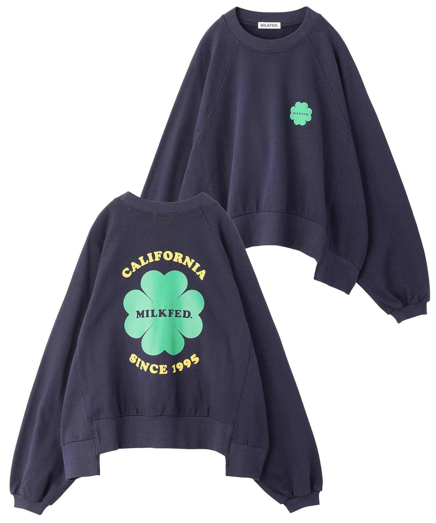 CLOVER PRINT SWEAT TOP MILKFED. - Image 21