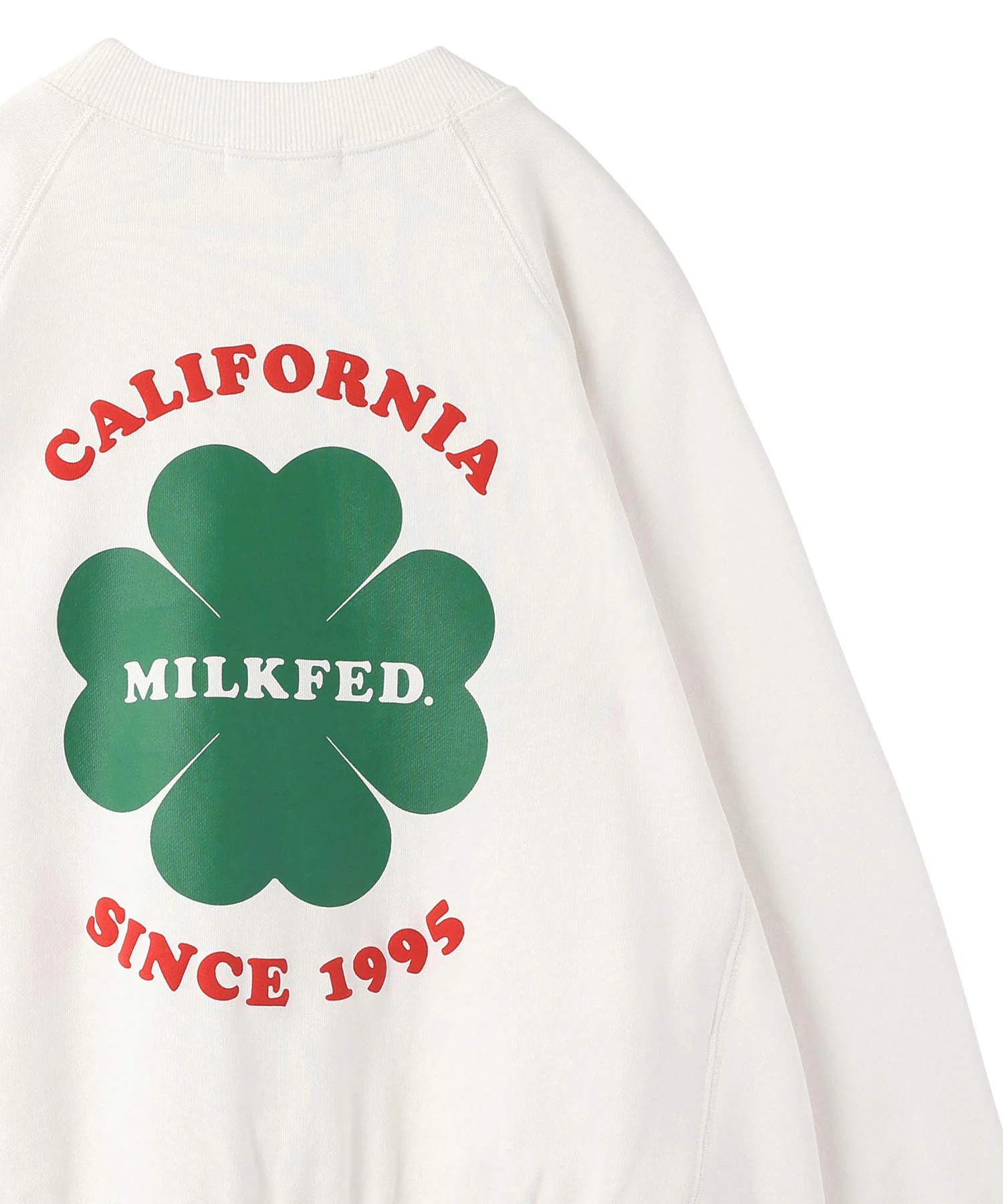 CLOVER PRINT SWEAT TOP MILKFED. - Image 3