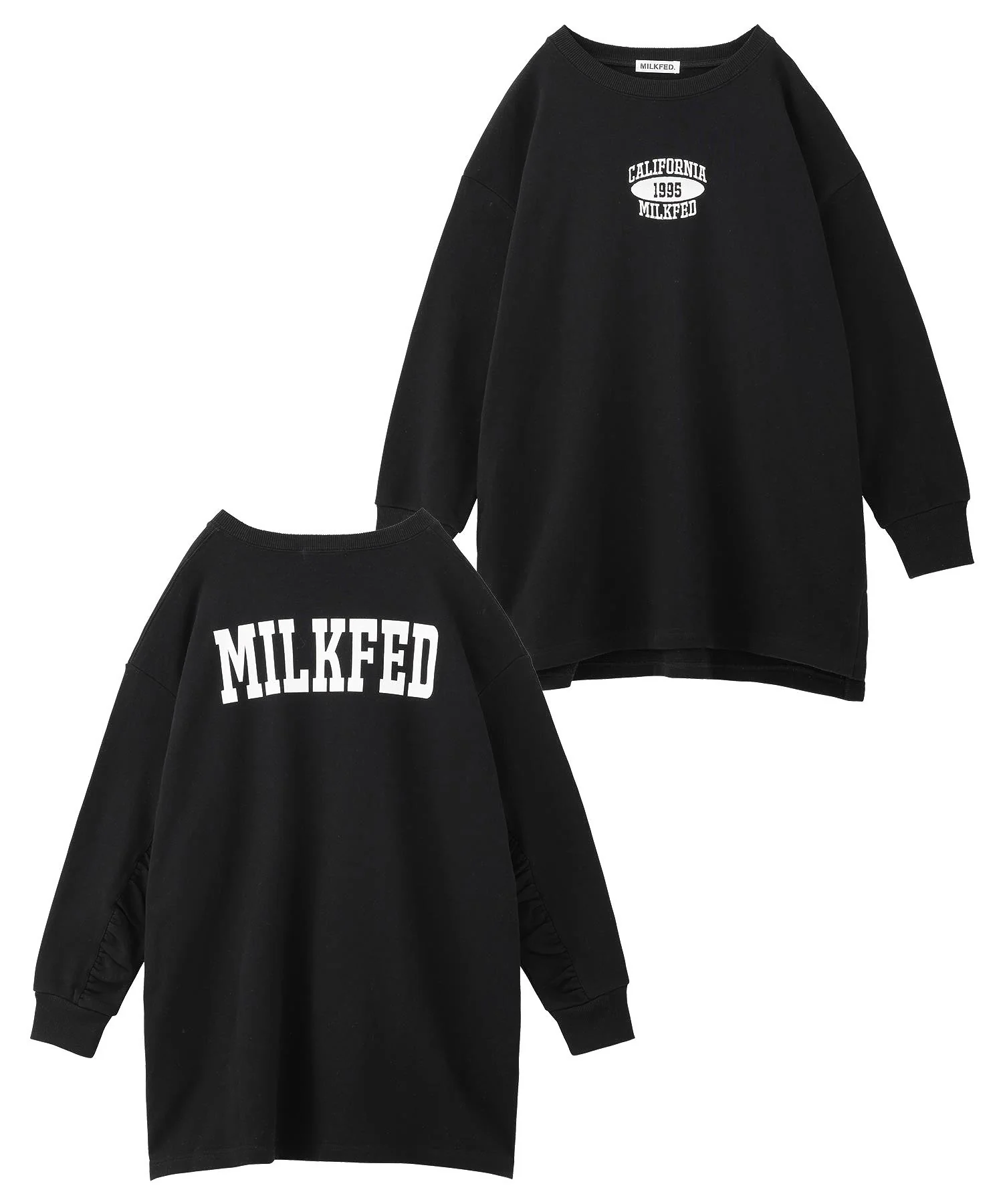 GATHERED SLEEVE SWEAT TOP MILKFED. - Image 16