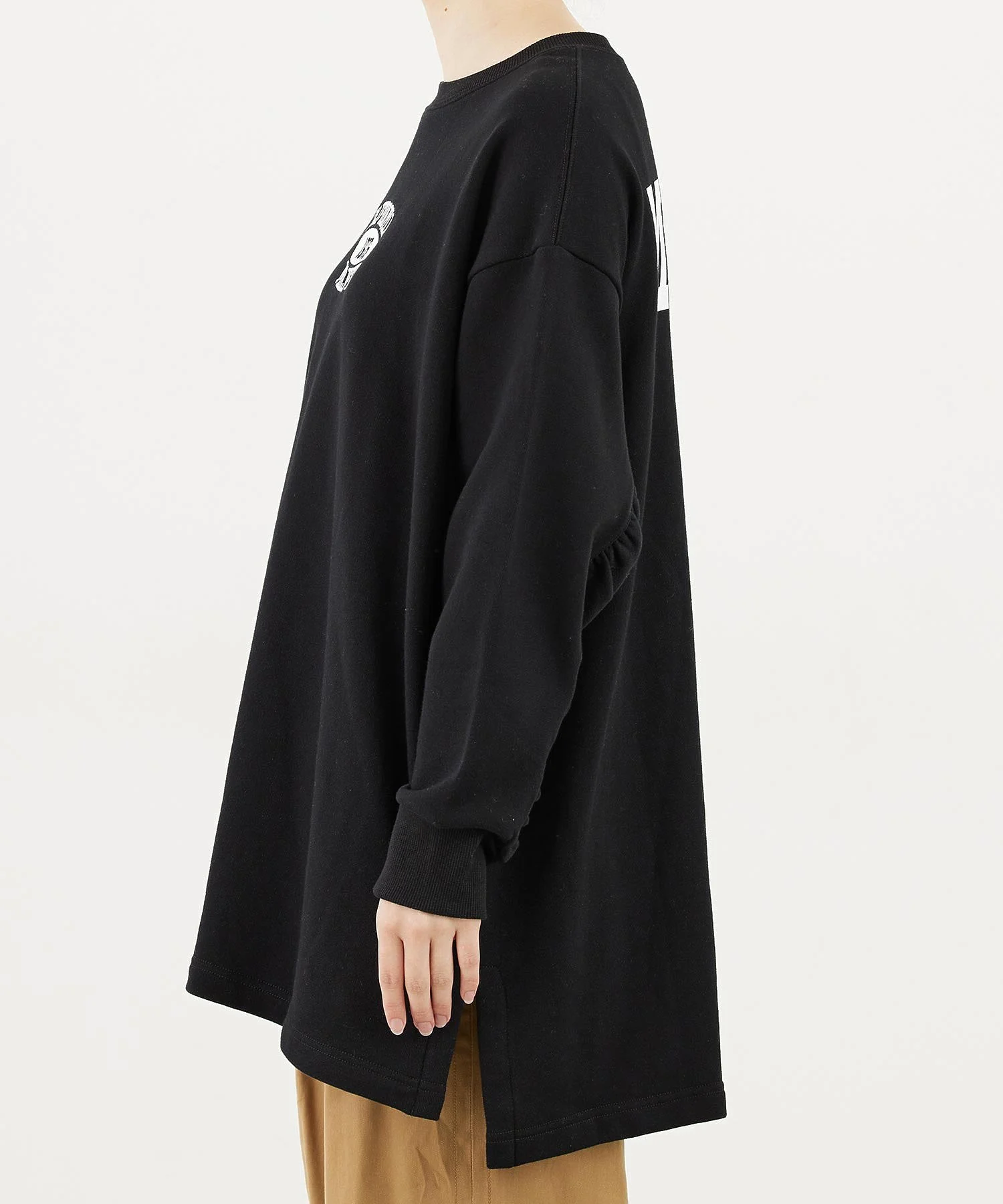 GATHERED SLEEVE SWEAT TOP MILKFED. - Image 4