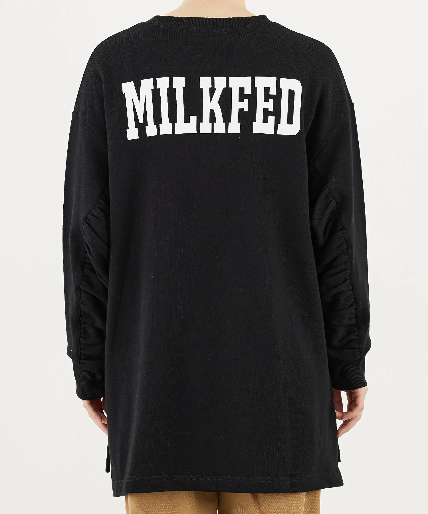 GATHERED SLEEVE SWEAT TOP MILKFED. - Image 5