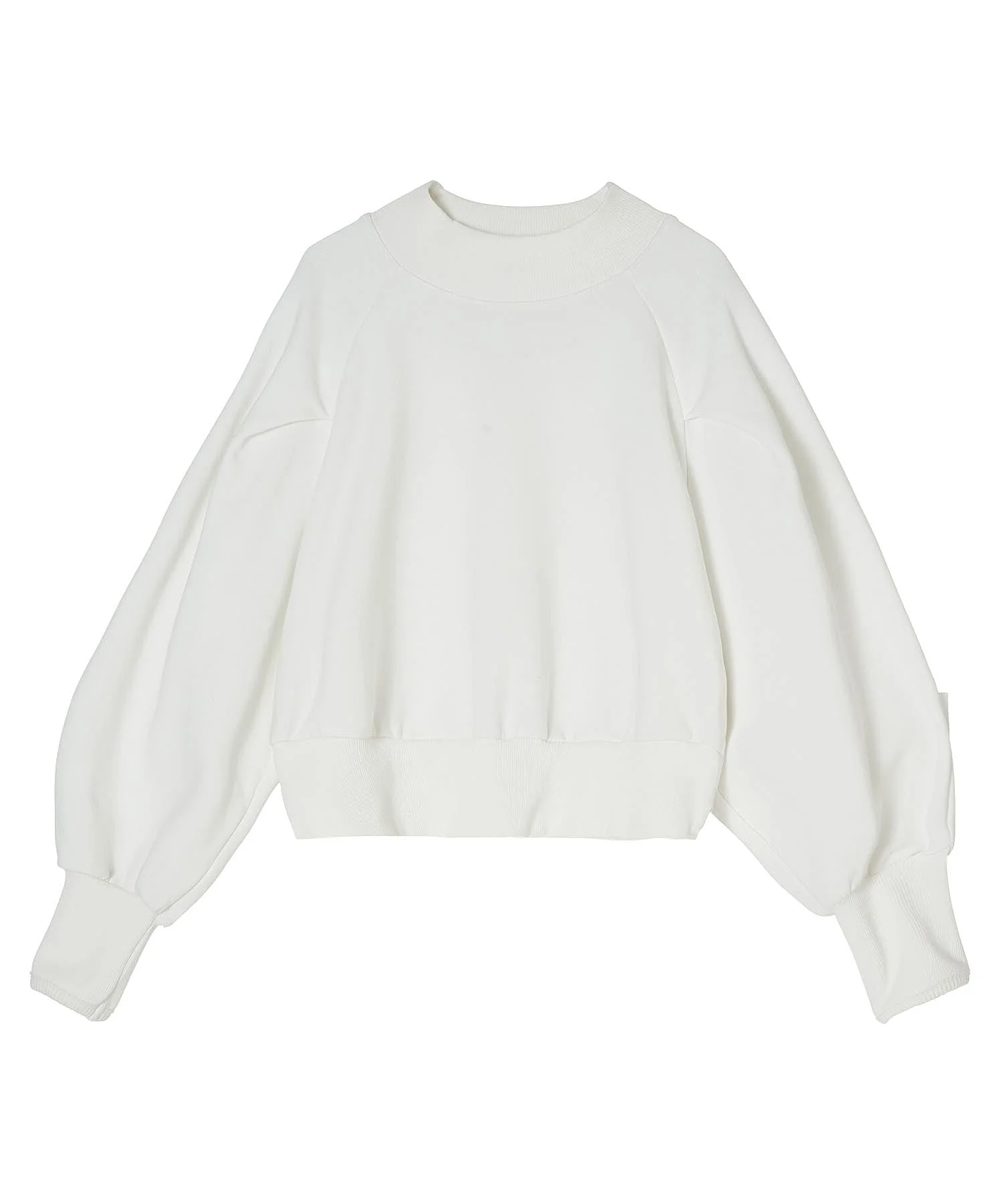 VOLUME SLEEVE MOCK NECK TOP MILKFED. - Image 15