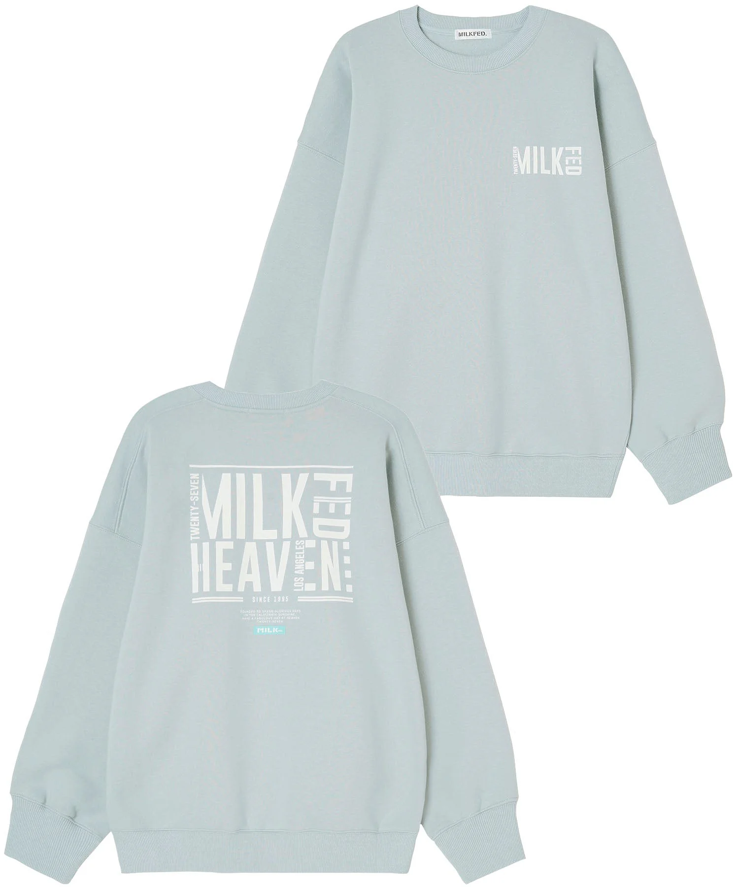 RANDOM LOGO BIG SWEAT TOP MILKFED. - Image 22