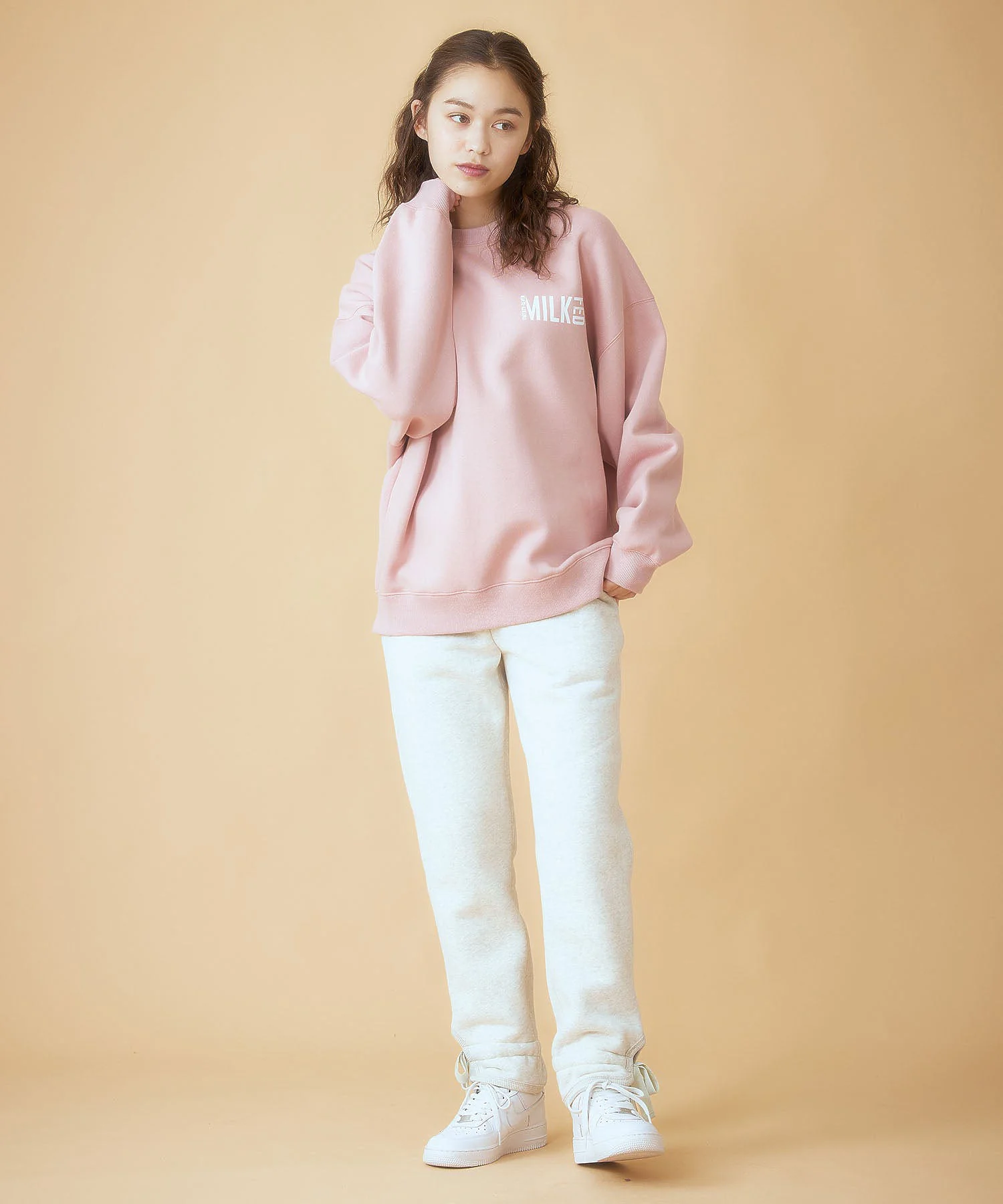RANDOM LOGO BIG SWEAT TOP MILKFED. - Image 8