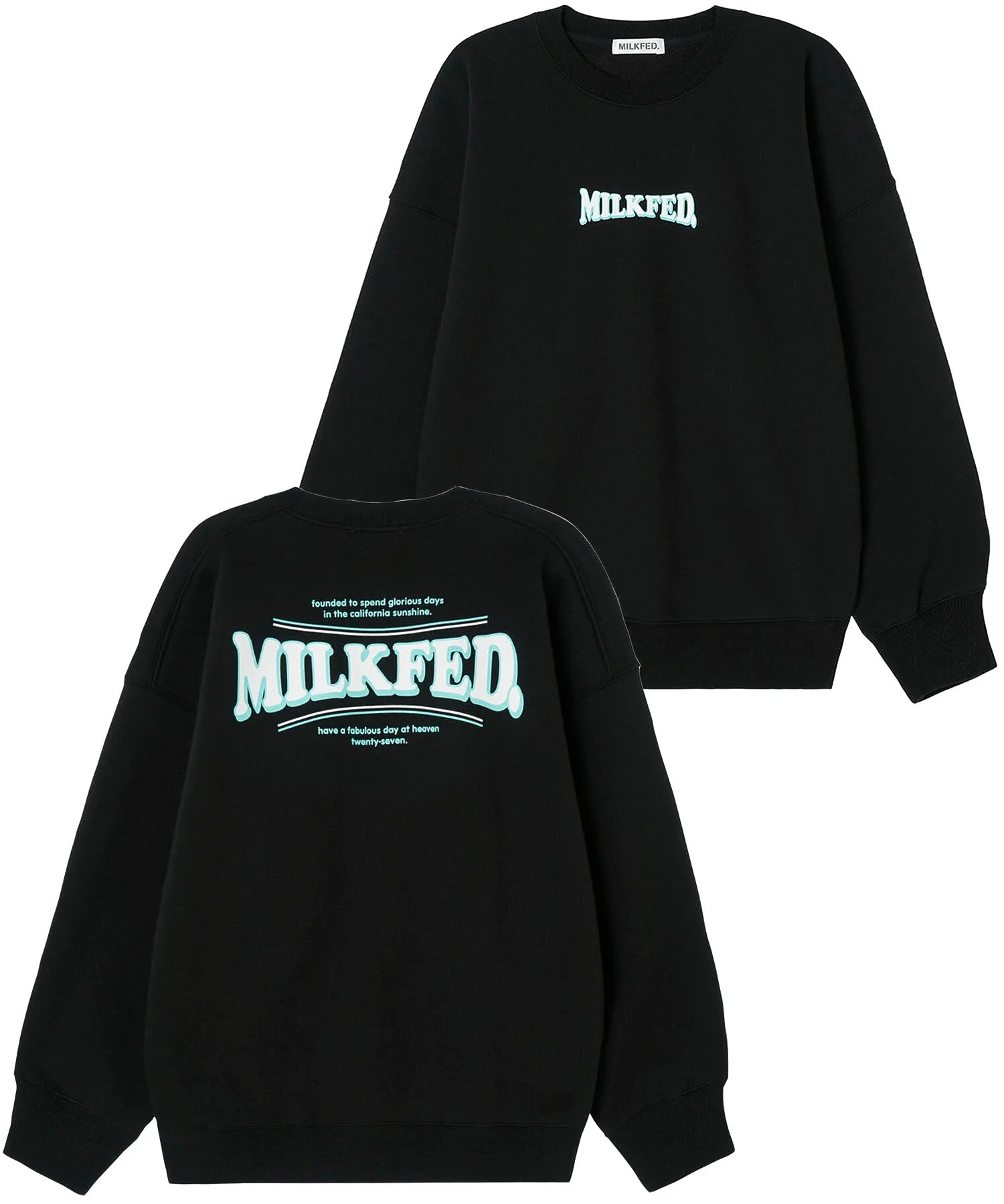 COOPER LOGO BIG SWEAT TOP MILKFED. - Image 30