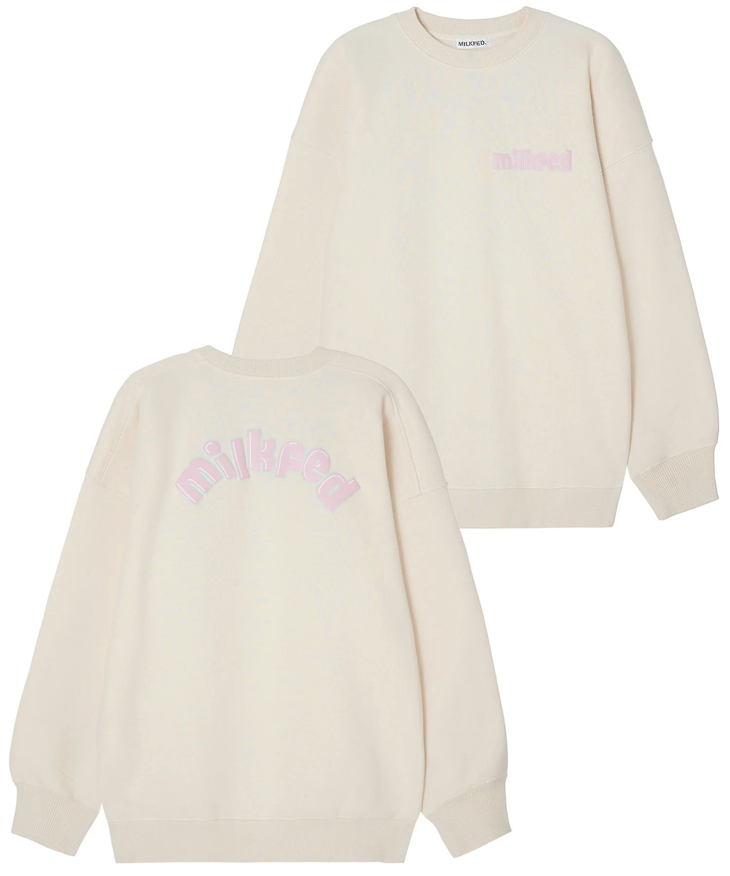 POP LOGO BIG SWEAT TOP MILKFED. - Image 19