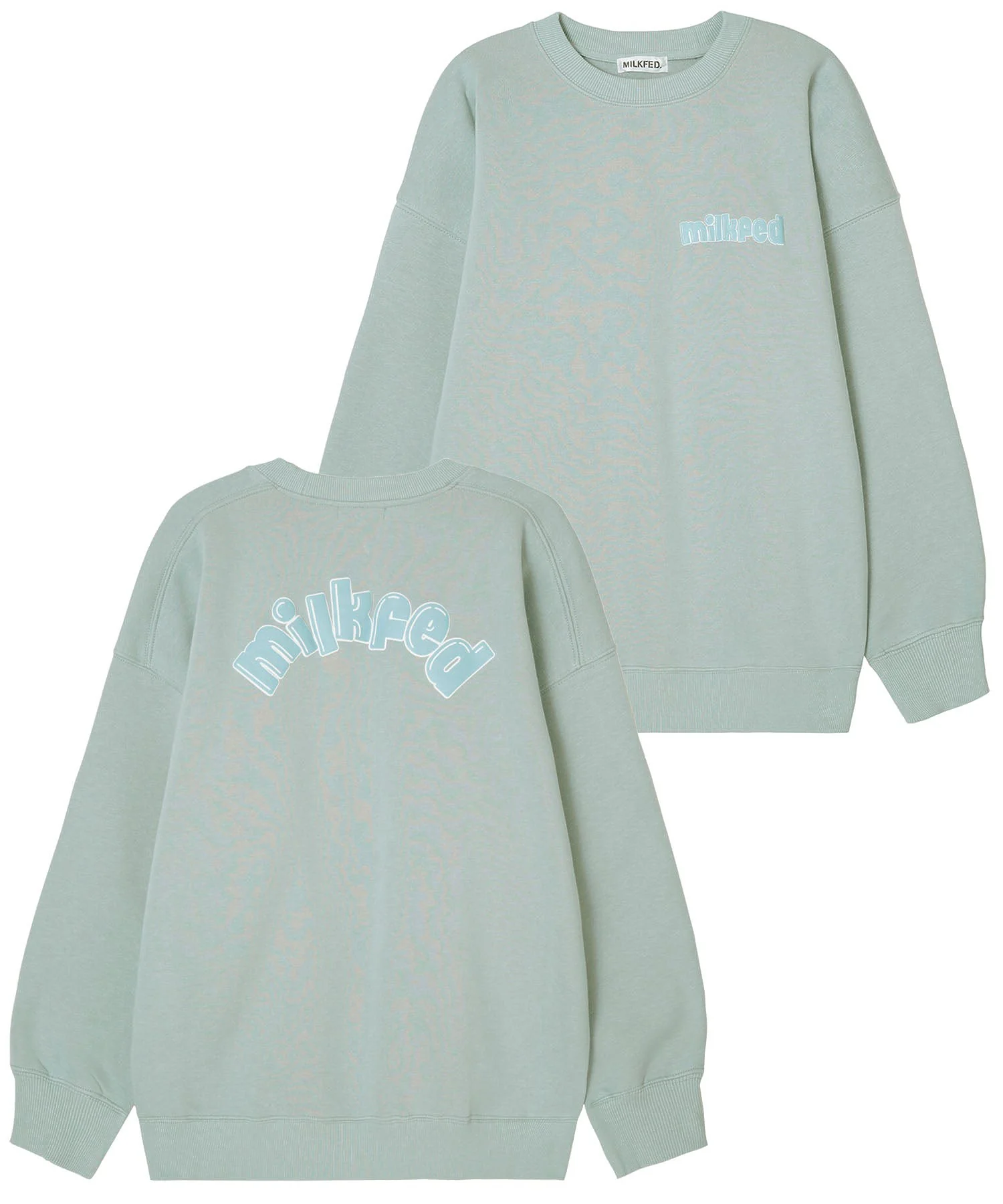 POP LOGO BIG SWEAT TOP MILKFED. - Image 23