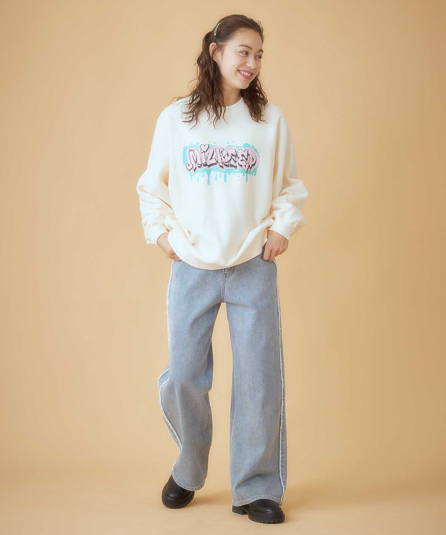 GRAFFITI  BIGSWEAT TOP MILKFED. - Image 8