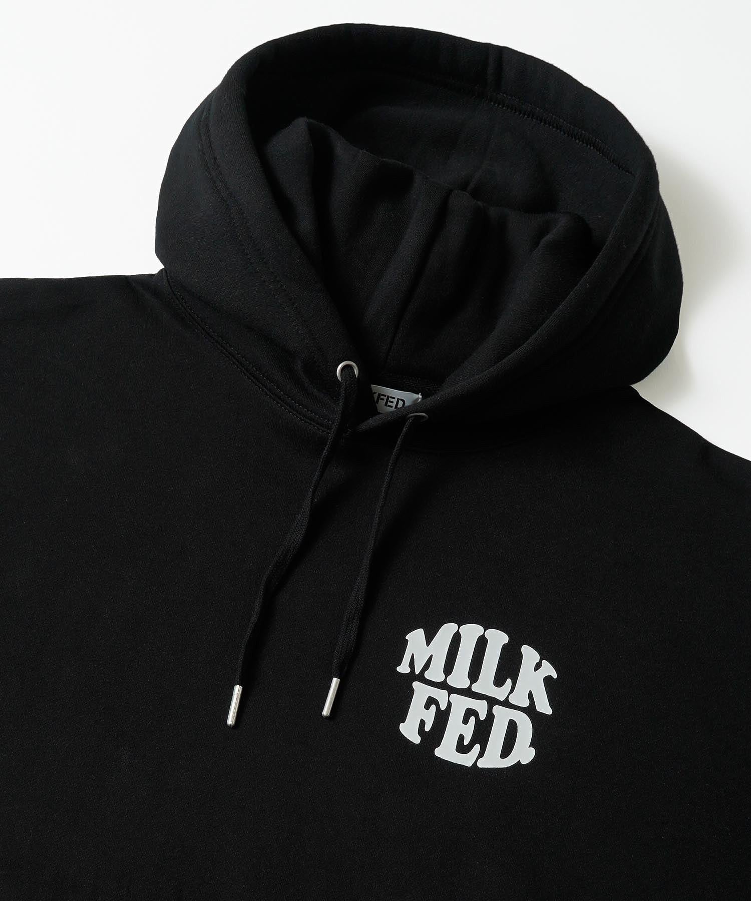 CIRCLE LOGO BIG SWEAT HOODIE MILKFED. - Image 13