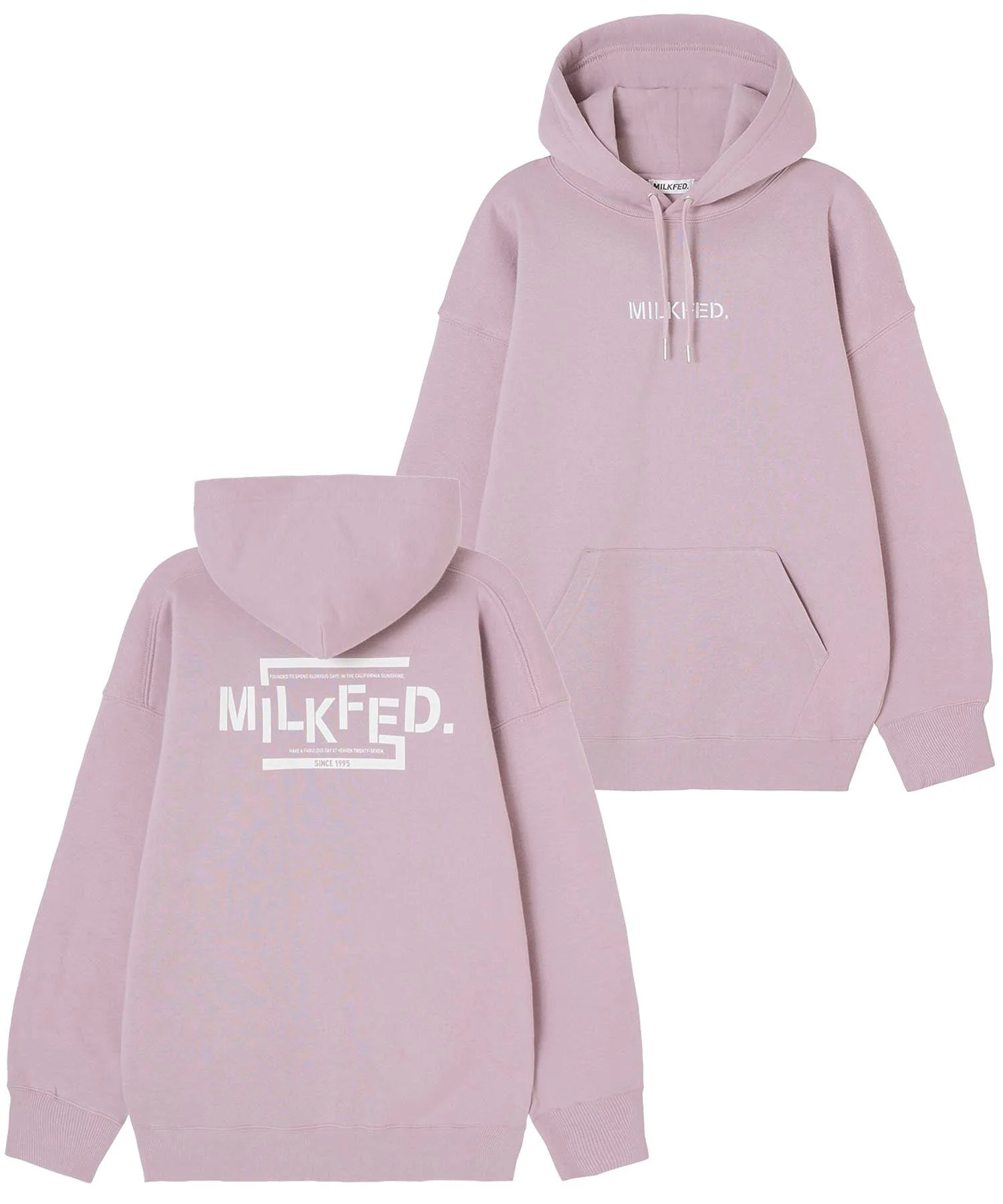 STENCIL BIG SWEAT HOODIE MILKFED. - Image 23