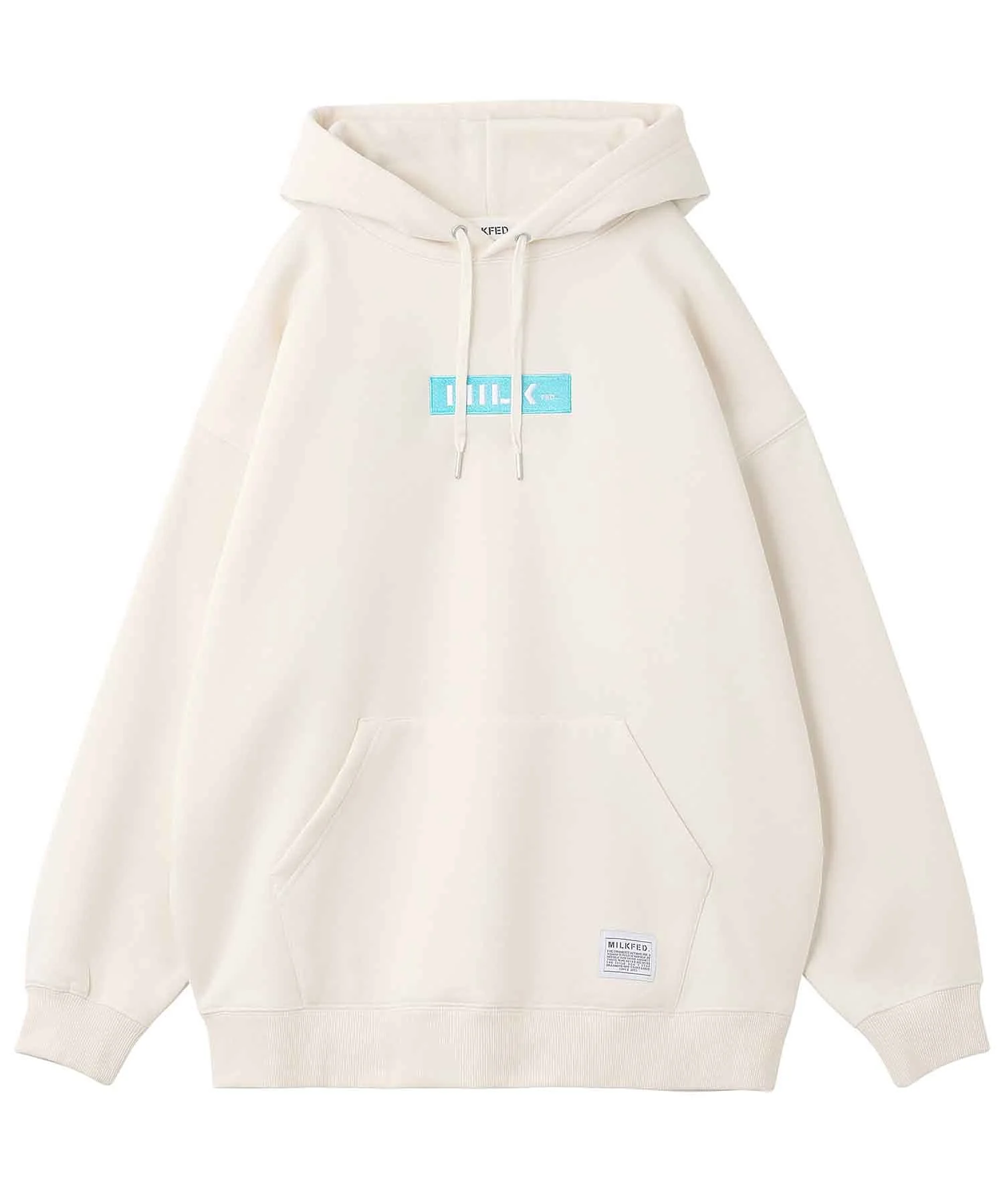 EMBROIDERED BAR BIG SWEAT HOODIE LIMITED COLOR MILKFED. - Image 14