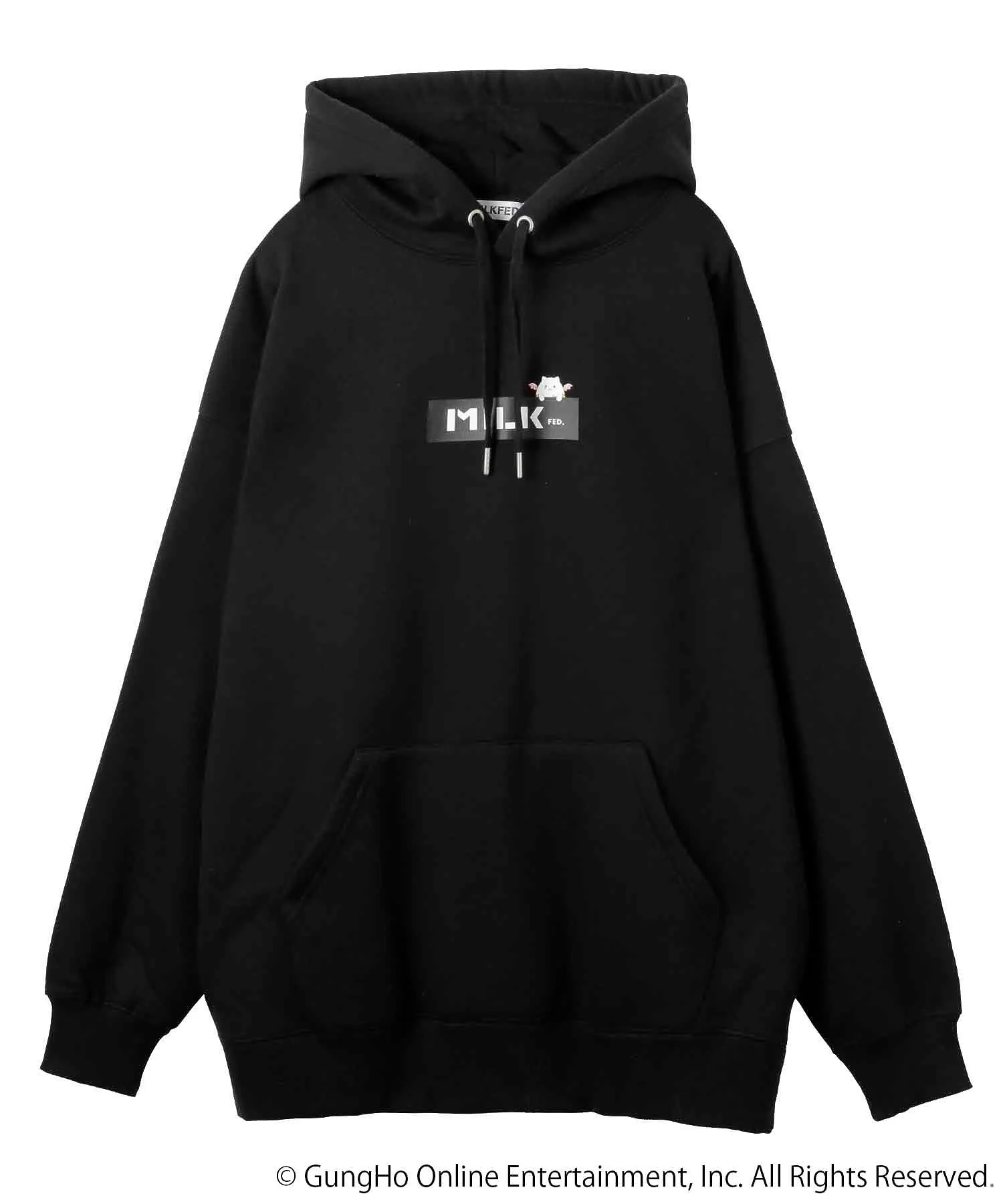 MILKFED. x PUZZLE AND DRAGONS TAMADORA SWEAT HOODIE - Image 16