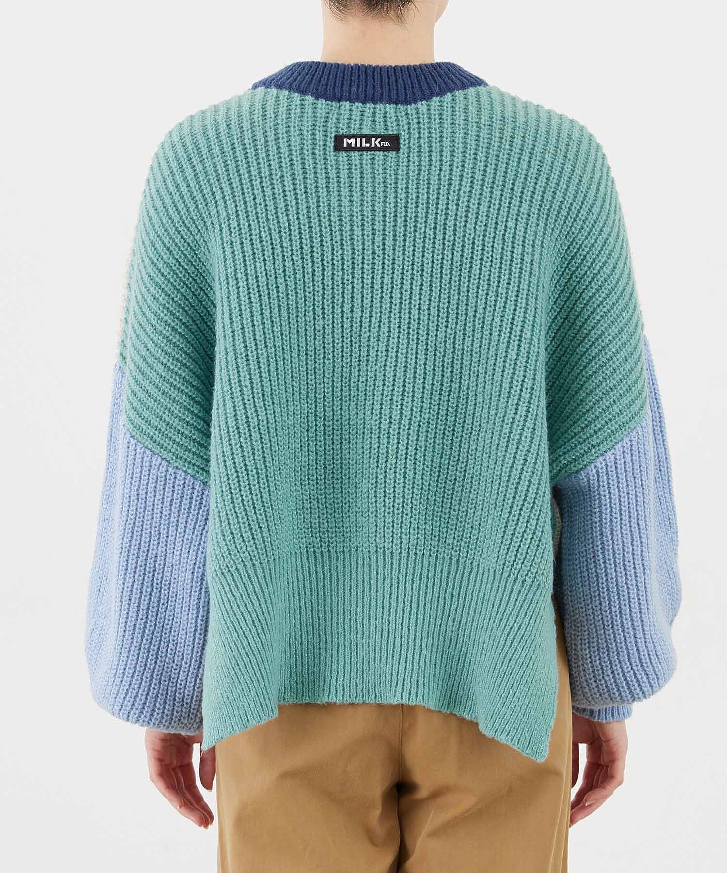 PANELED KNIT TOP MILKFED. - Image 12