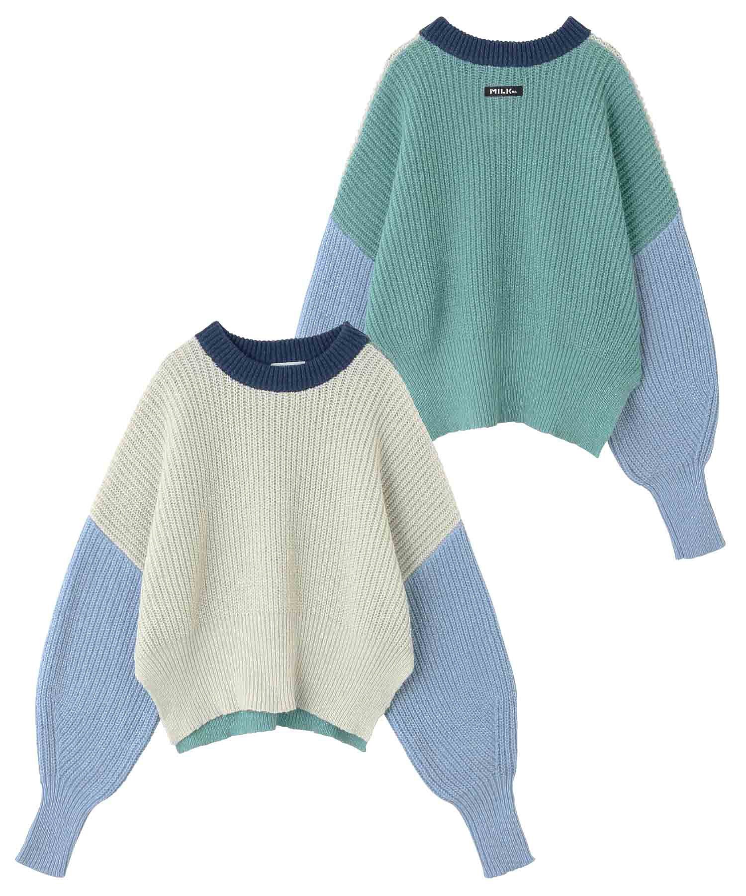 PANELED KNIT TOP MILKFED. - Image 21