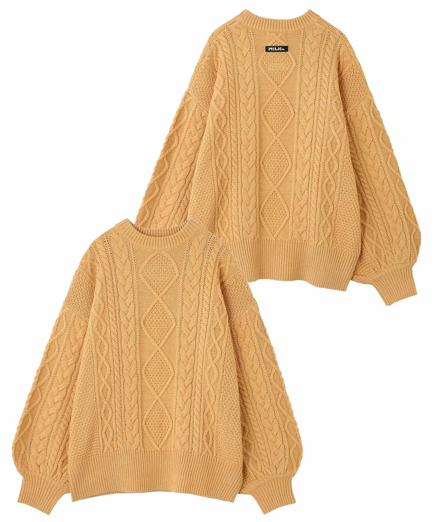 CABLE KNIT TOP MILKFED. - Image 19
