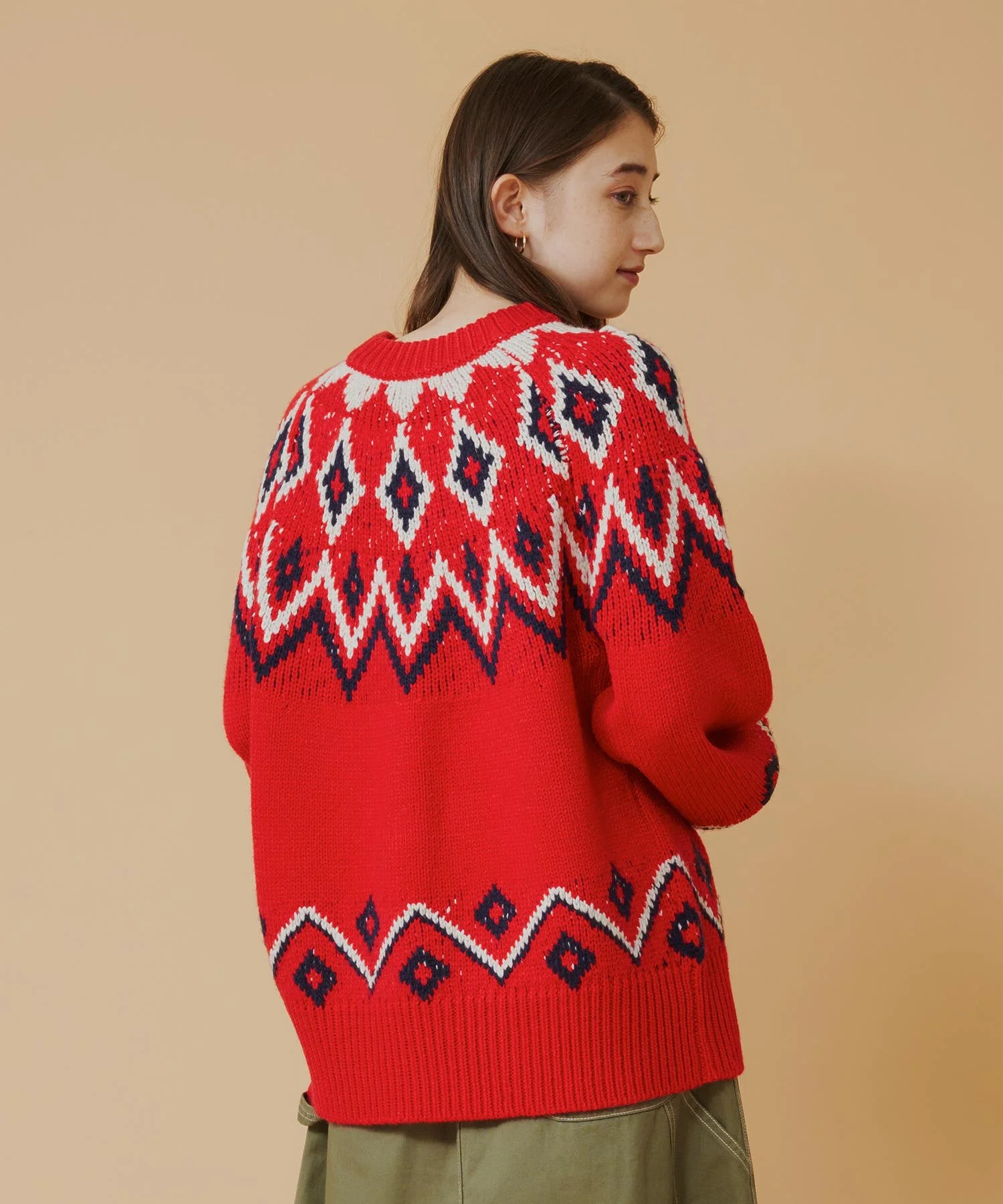 NORDIC KNIT TOP MILKFED. - Image 5