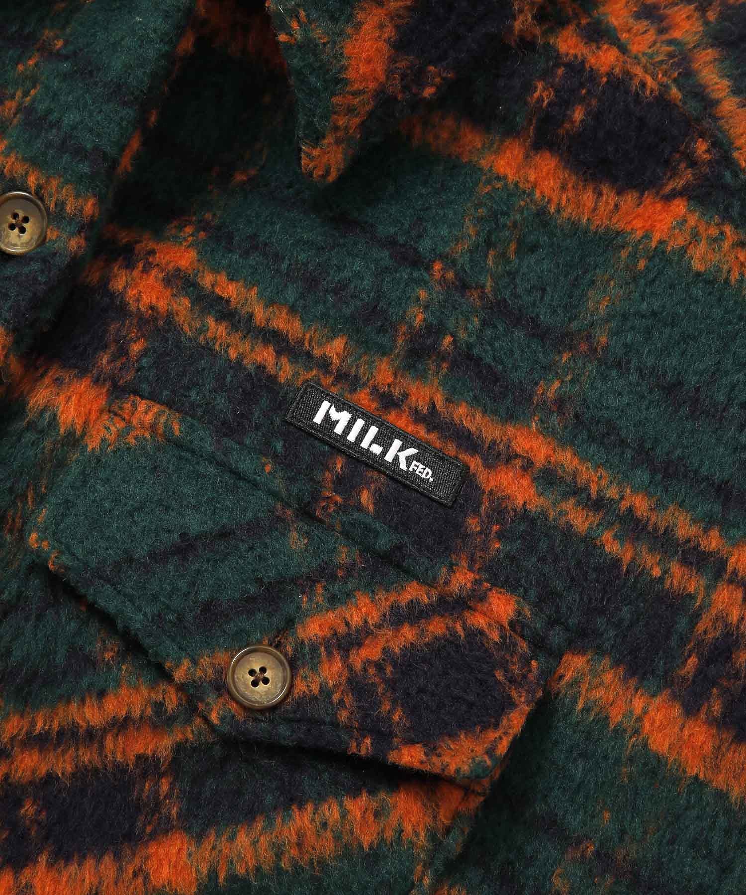 PLAID CPO JACKET MILKFED. - Image 15
