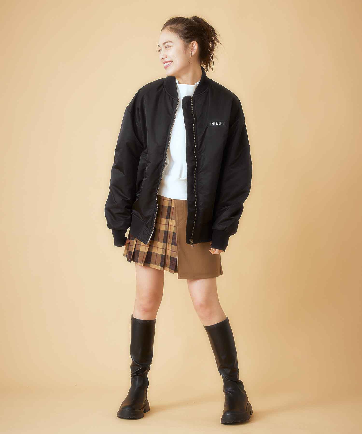 LAYERED PLEATED WRAP SKIRT MILKFED. - Image 12