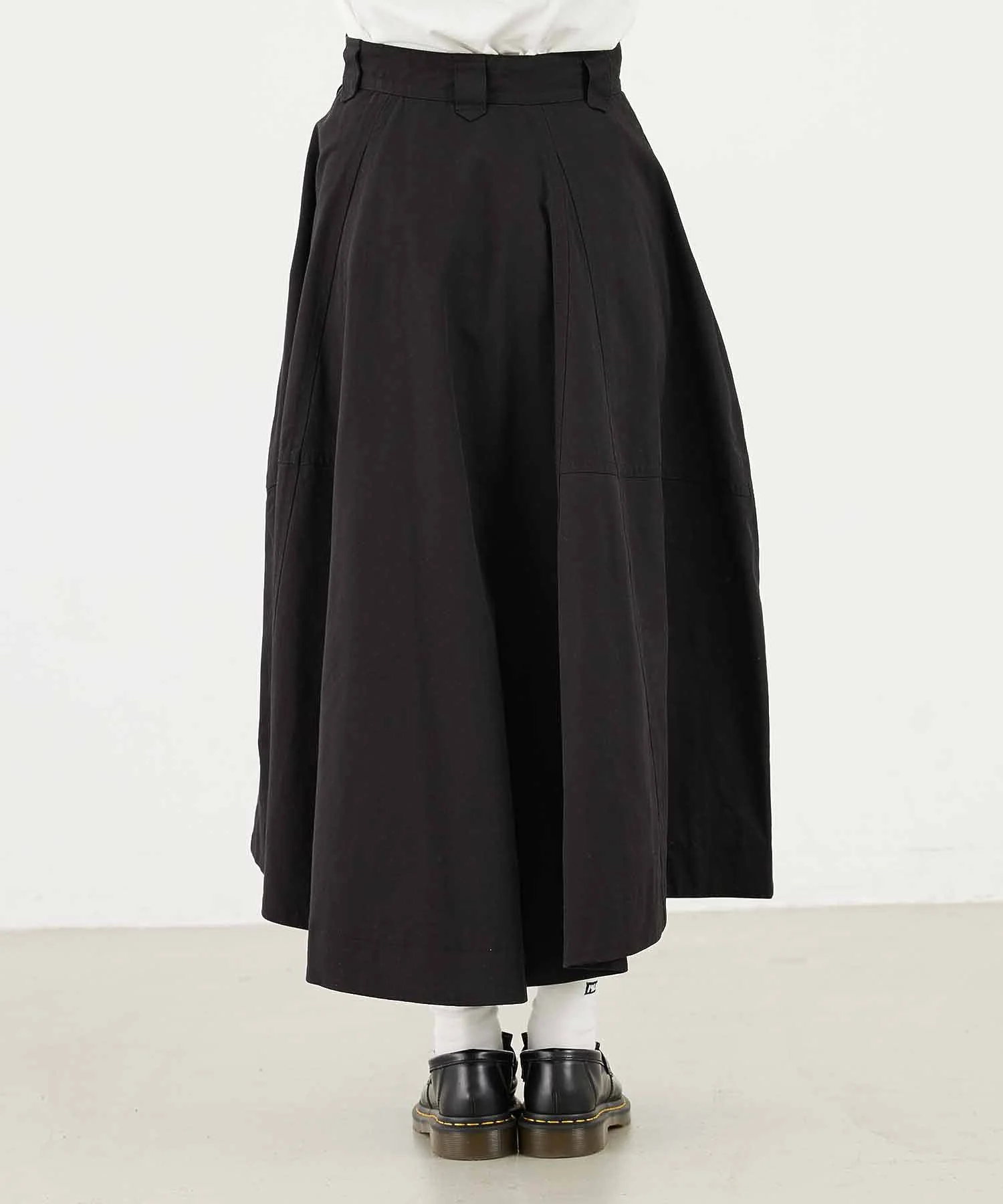 TWILL FLARE SKIRT MILKFED. - Image 8