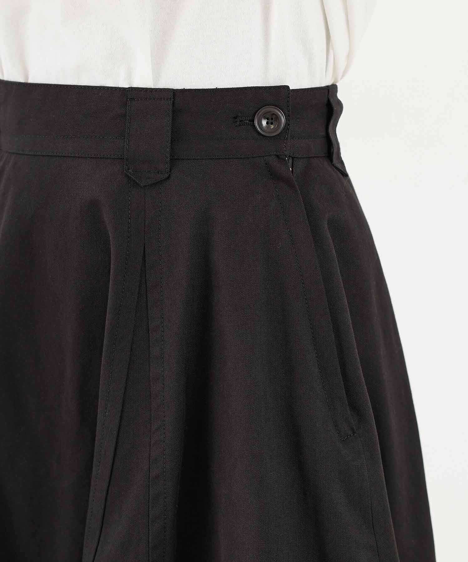 TWILL FLARE SKIRT MILKFED. - Image 9