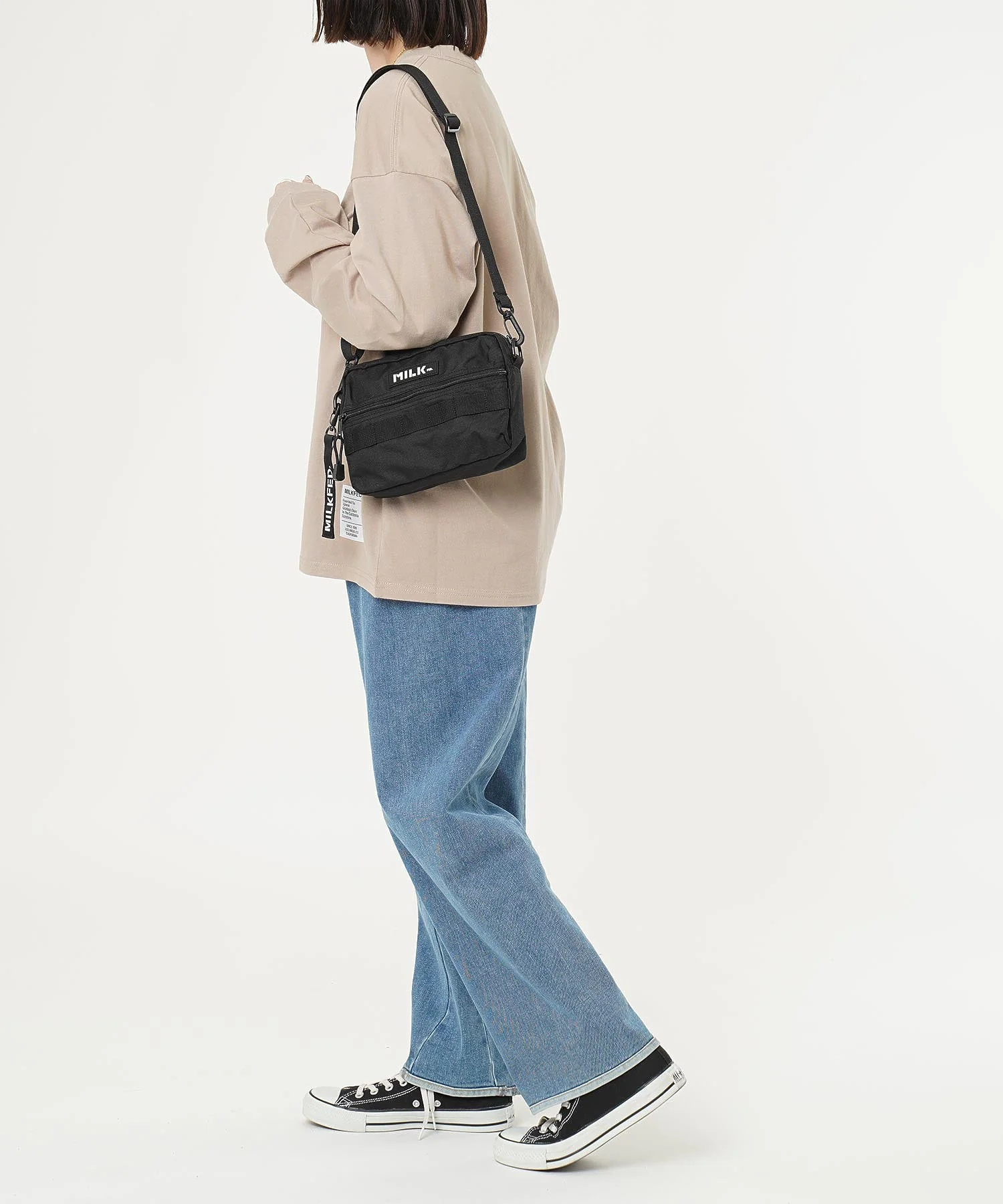ACTIVE MOLLE SHOULDER BAG MILKFED. - Image 3