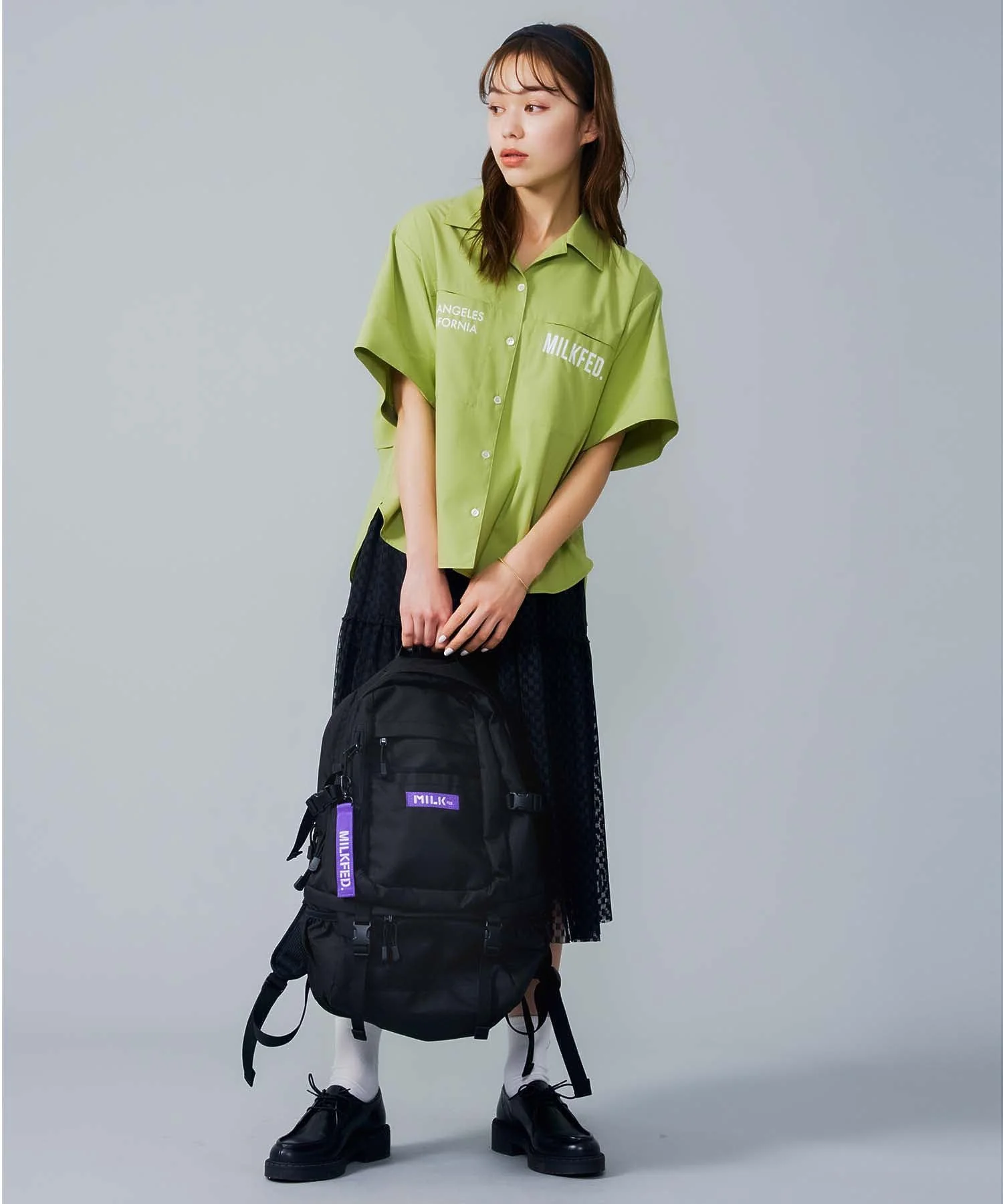 NEO BIG BACKPACK BAR LIMITED PURPLE MILKFED. - Image 18