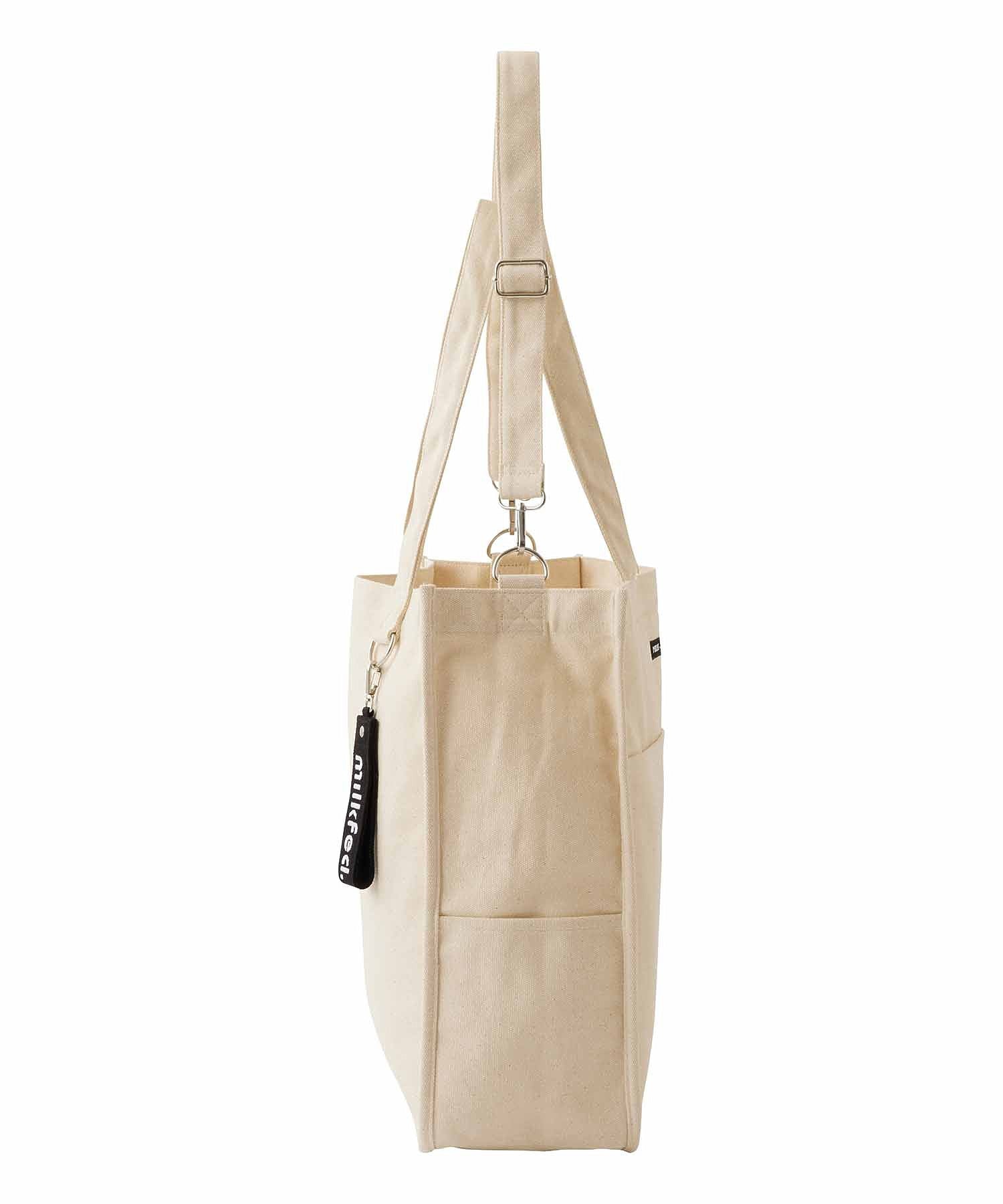 ROUND LOGO 2WAY PC TOTE MILKFED. - Image 14