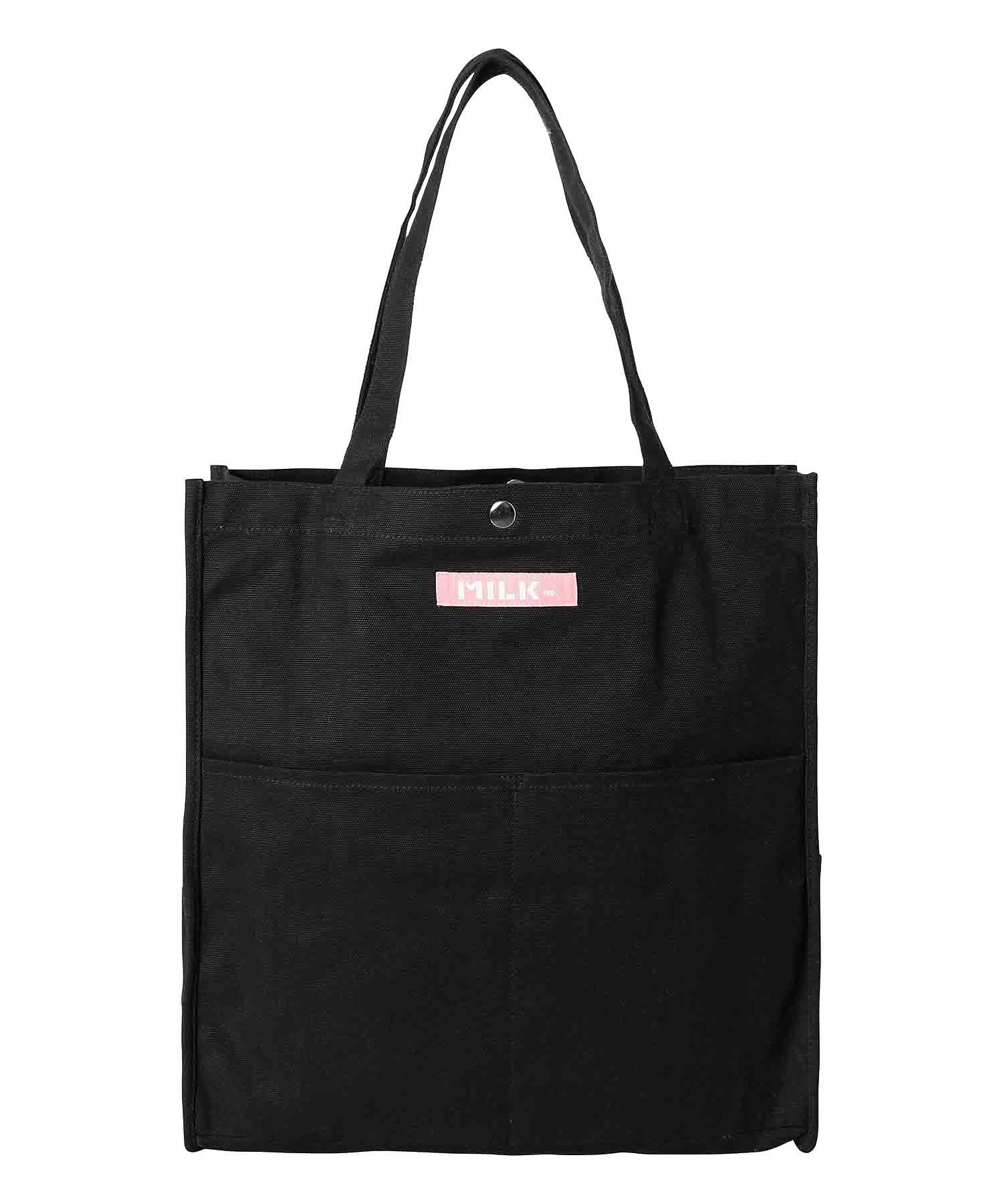 PIPING SQUARE TOTE MULTI LOGO MILKFED. - Image 6
