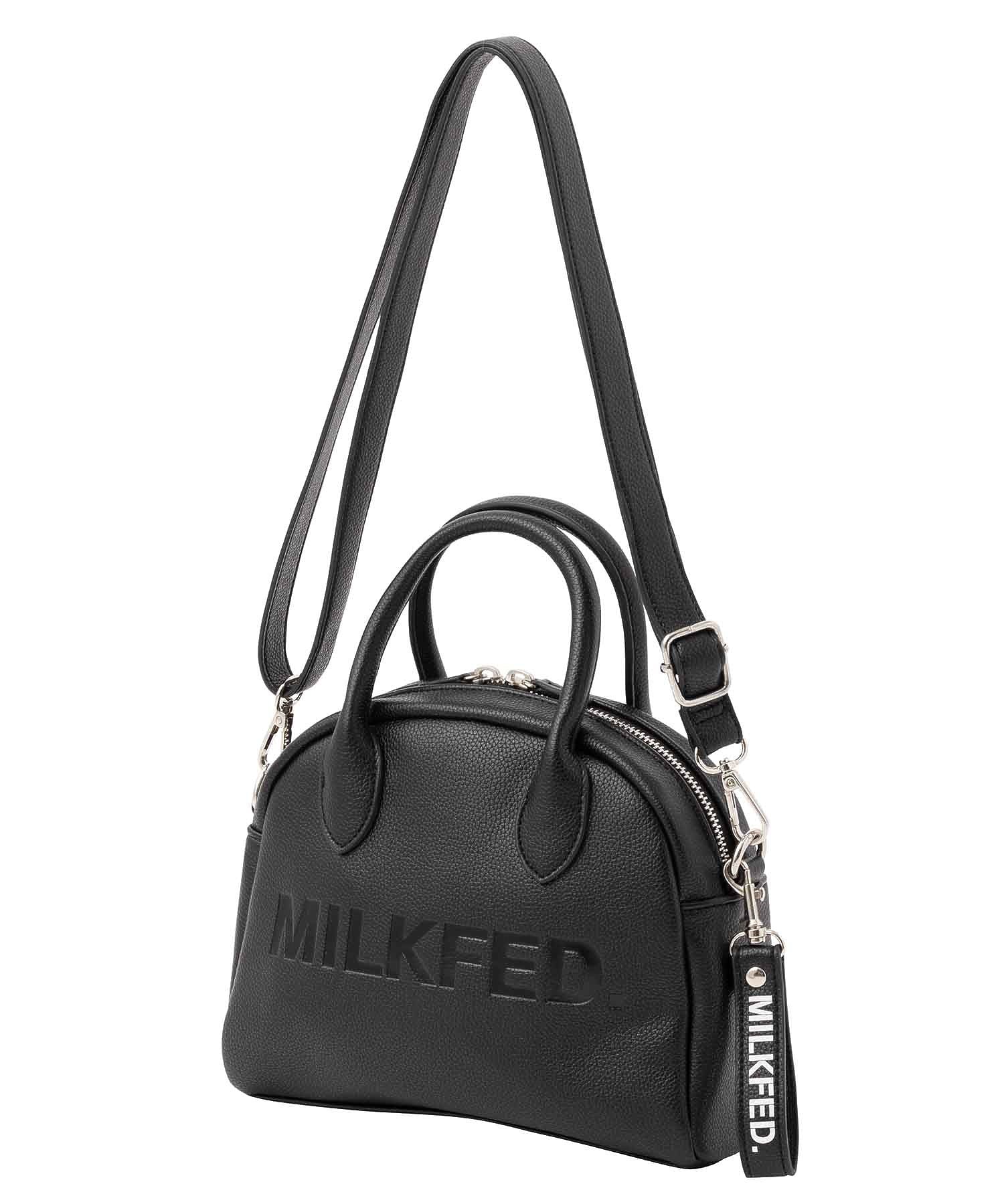 LOGO EMBOSS MINI BOSTON BAG MILKFED. - Image 14